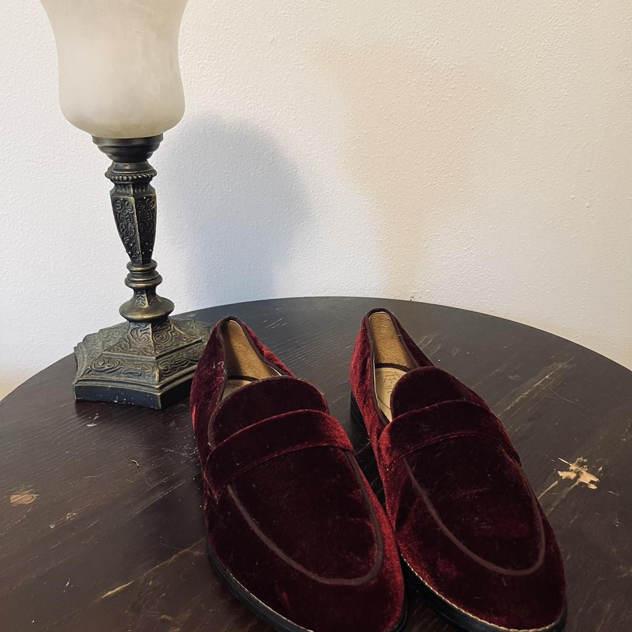 Franco sarto hot sale velvet loafer