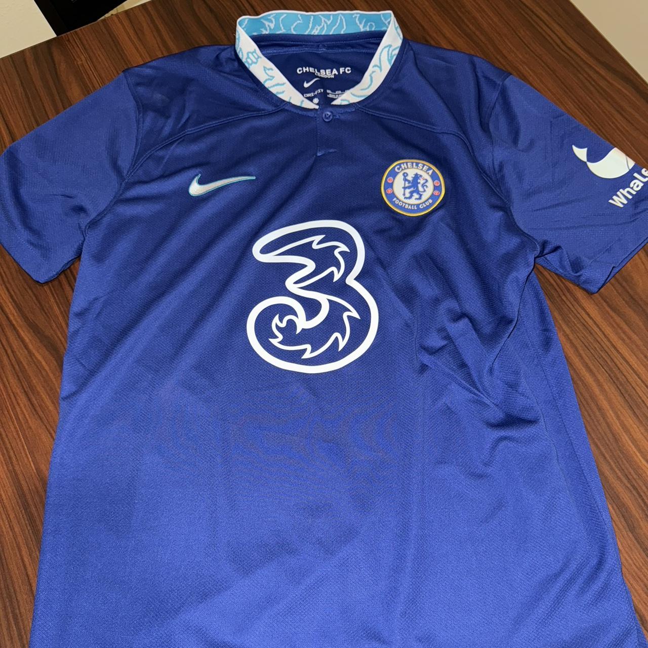 Enzo Fernandez 2022 Chelsea FC home kit World Cup... - Depop