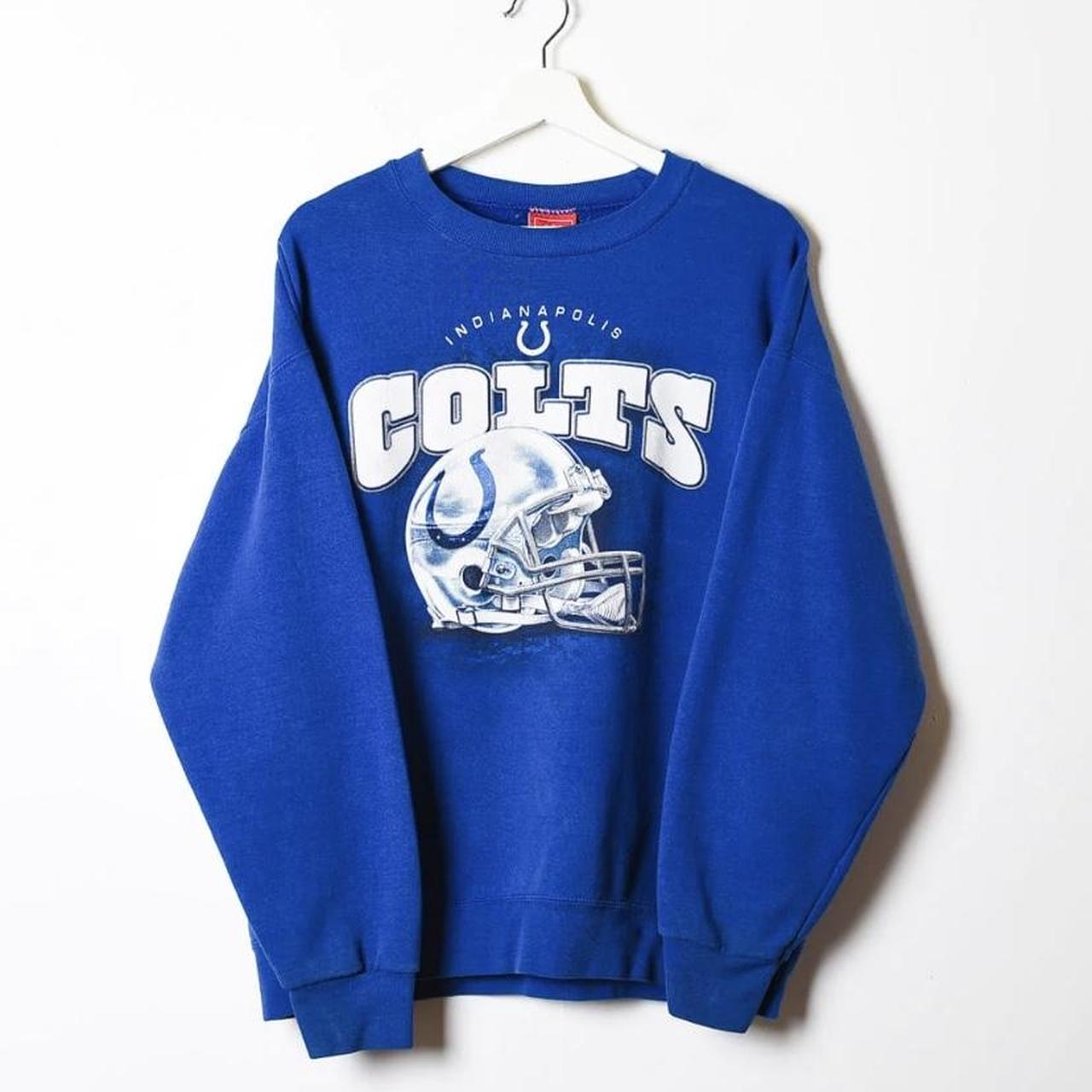 Vintage 00 s NFL Indianapolis Colts Blue Depop