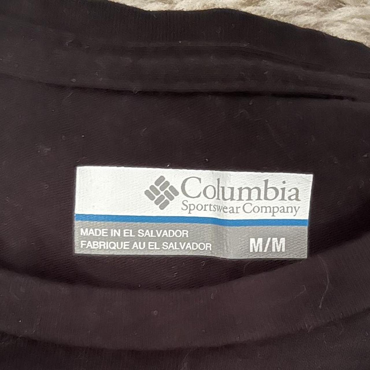 Men’s Columbia Tshirt Black Size M - Depop
