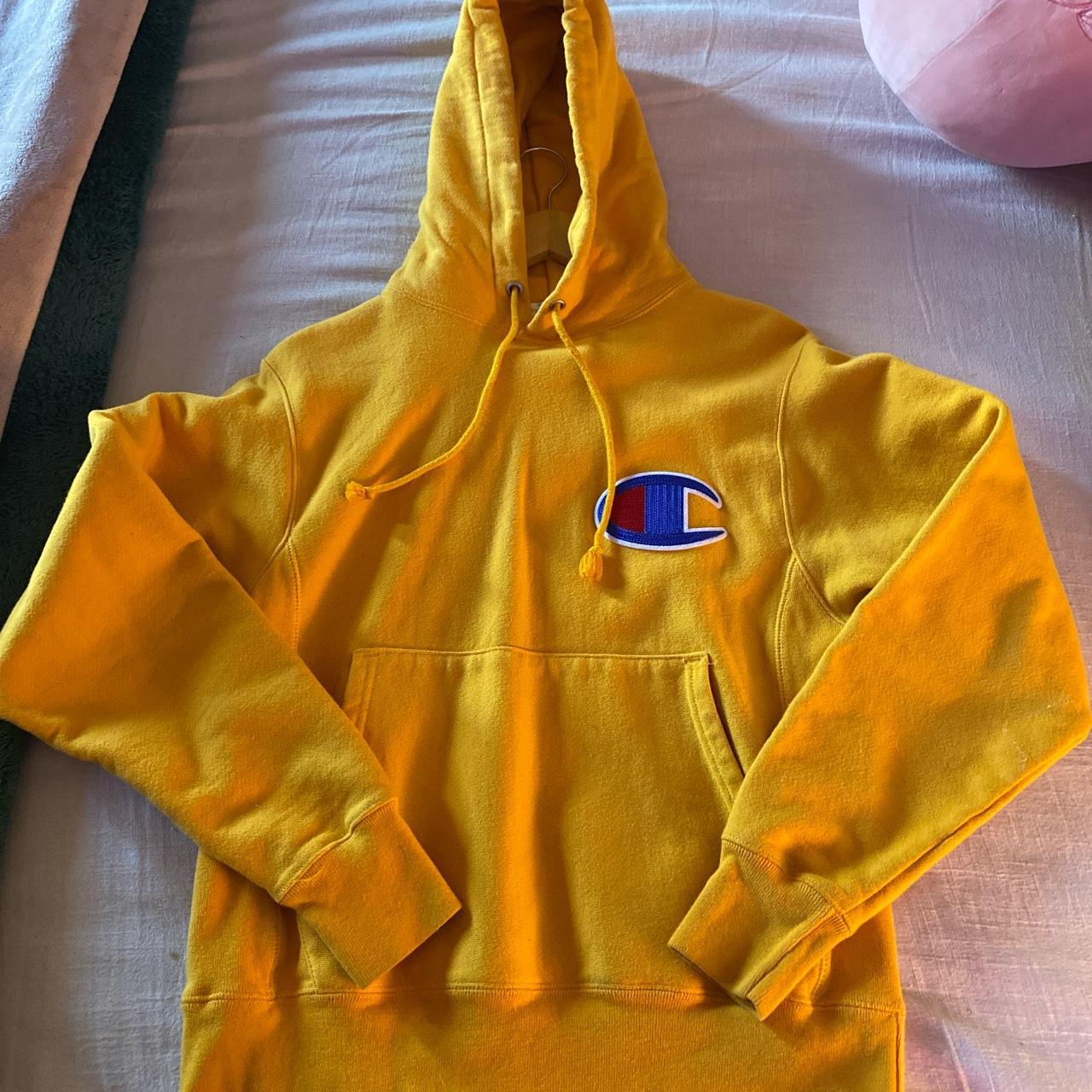 Champion hoodies womens store yellow