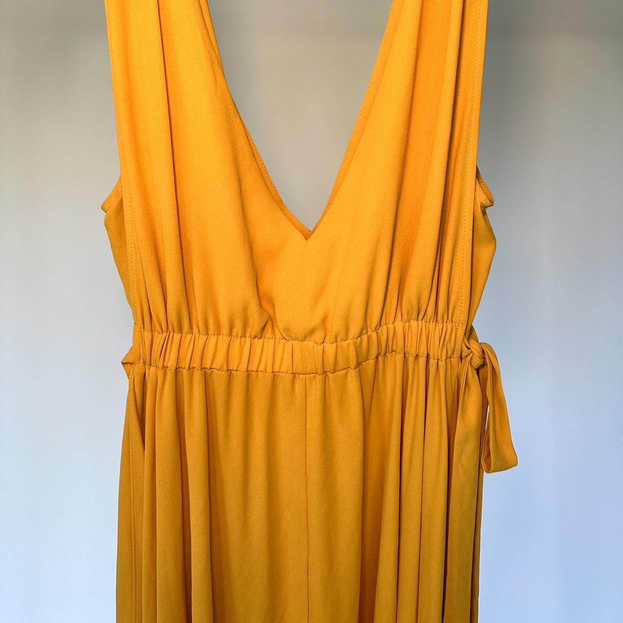 Bcbg mustard yellow dress best sale