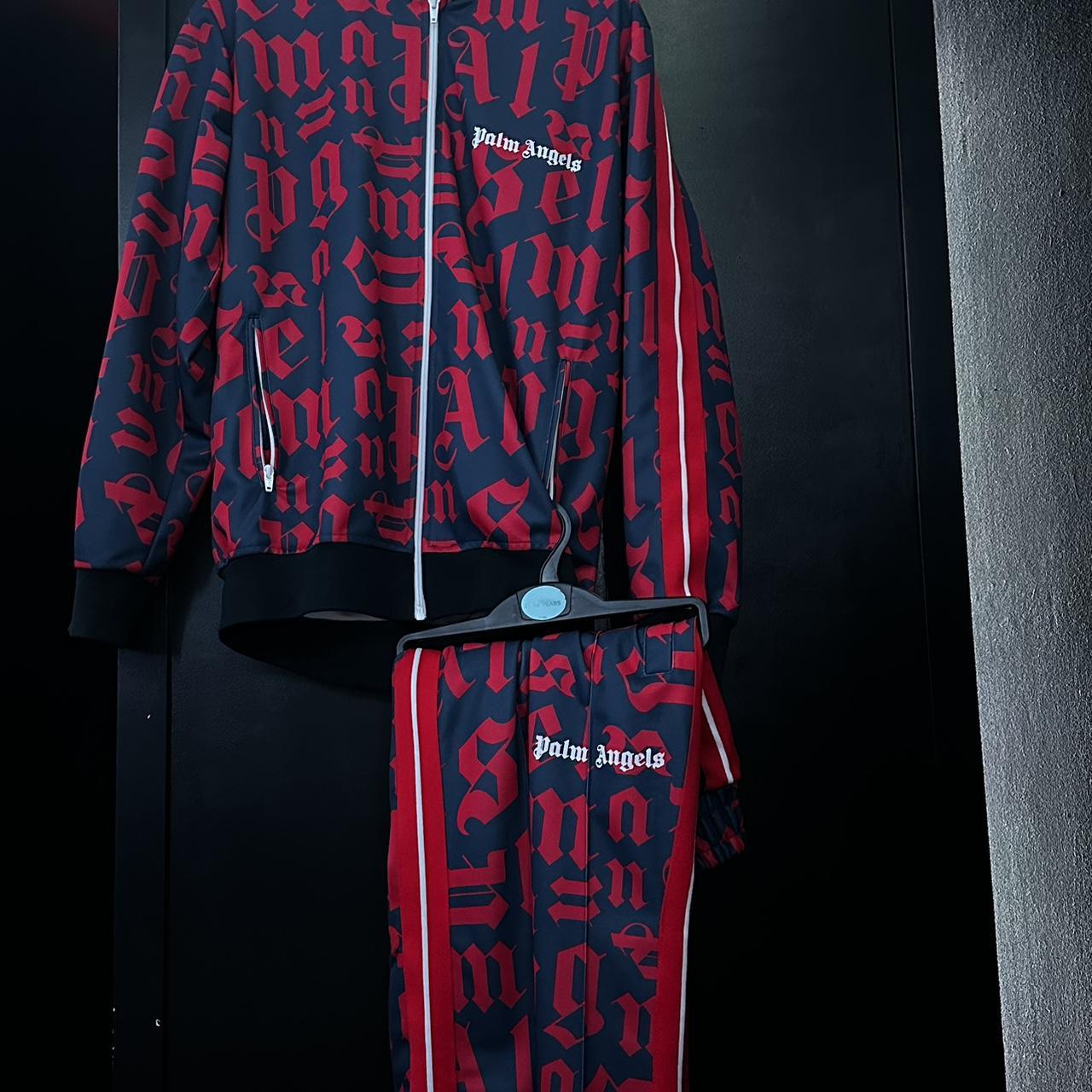 Palm Angel Designer Mens Zip Up Hoodies: Unisex Tracksuit Set In Blue And  Red From Zjxzhuzhu55, $44.88