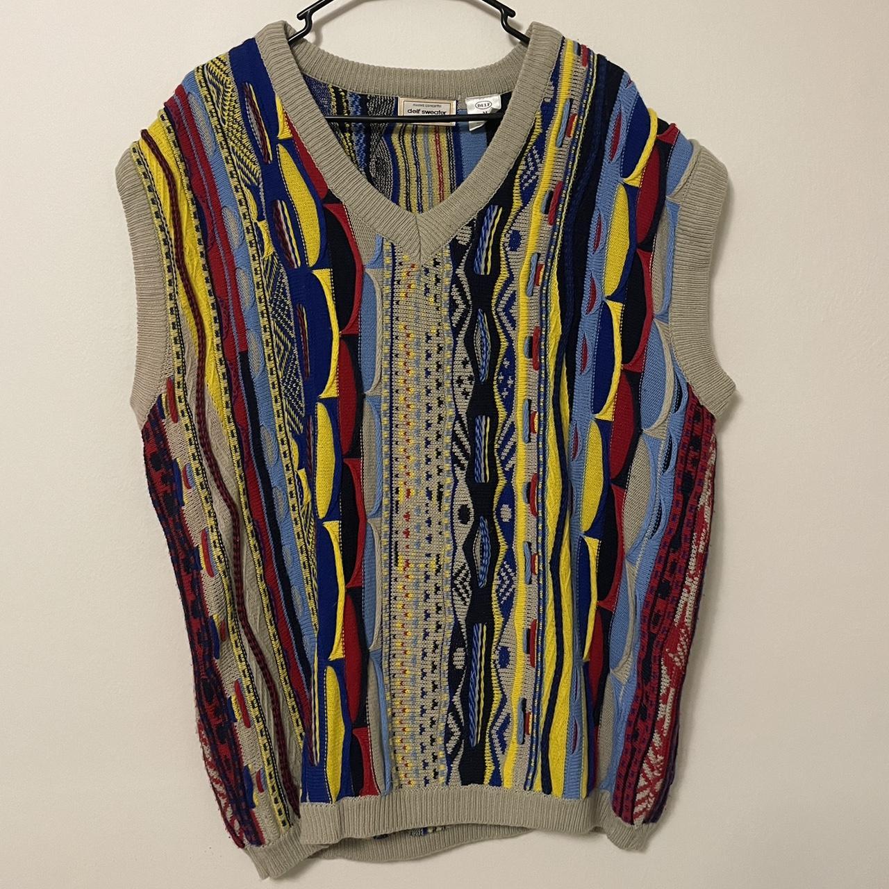 Coogi pattern sweater Amazing pattern - Depop