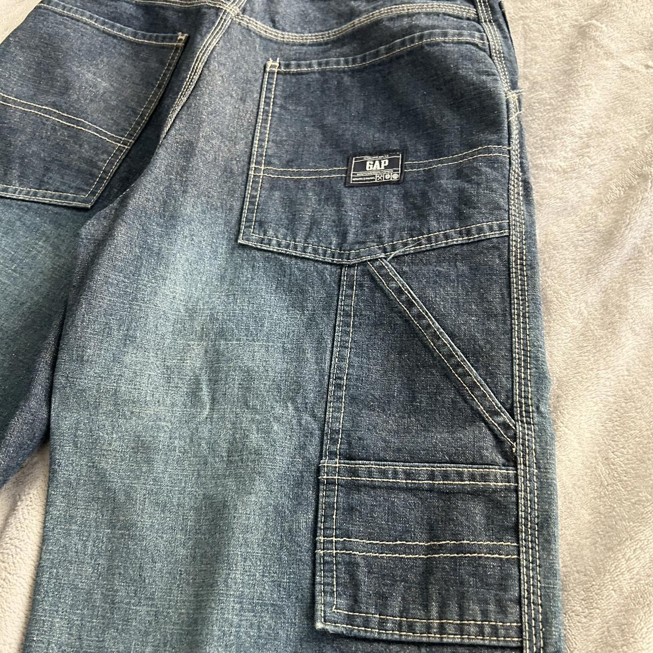 Gap Women's Navy Jeans | Depop