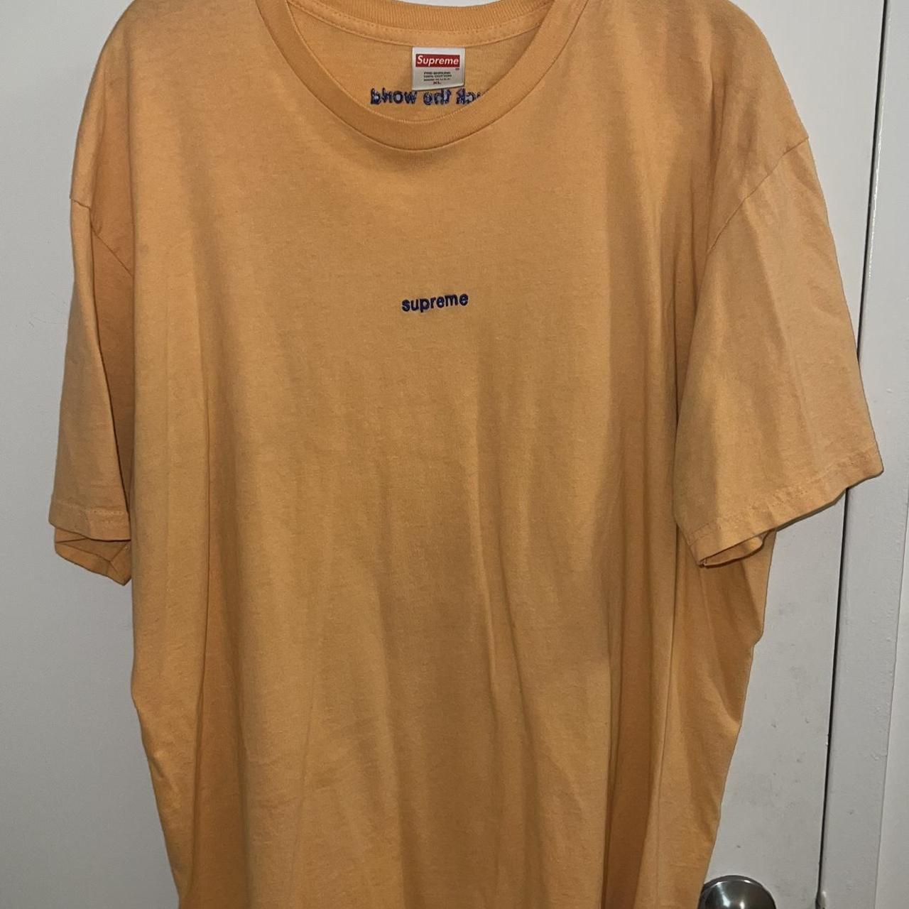 Supreme 2024 peach shirt