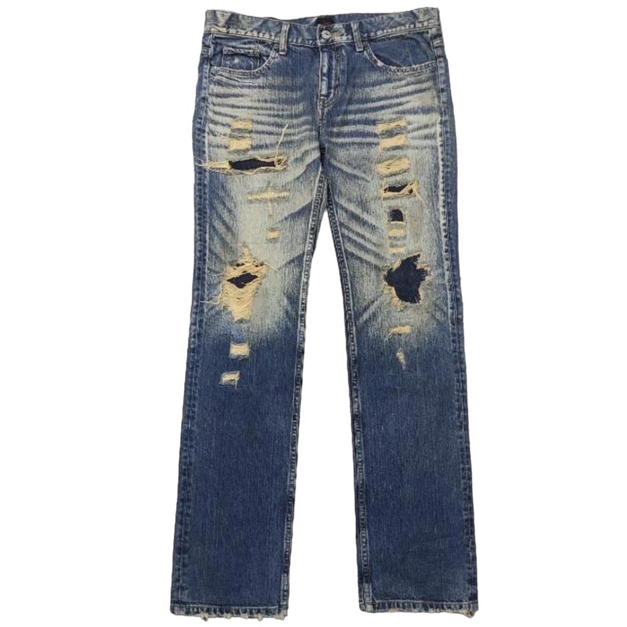 Vintage Jack Rose Rework Distress Jeans Please read... - Depop