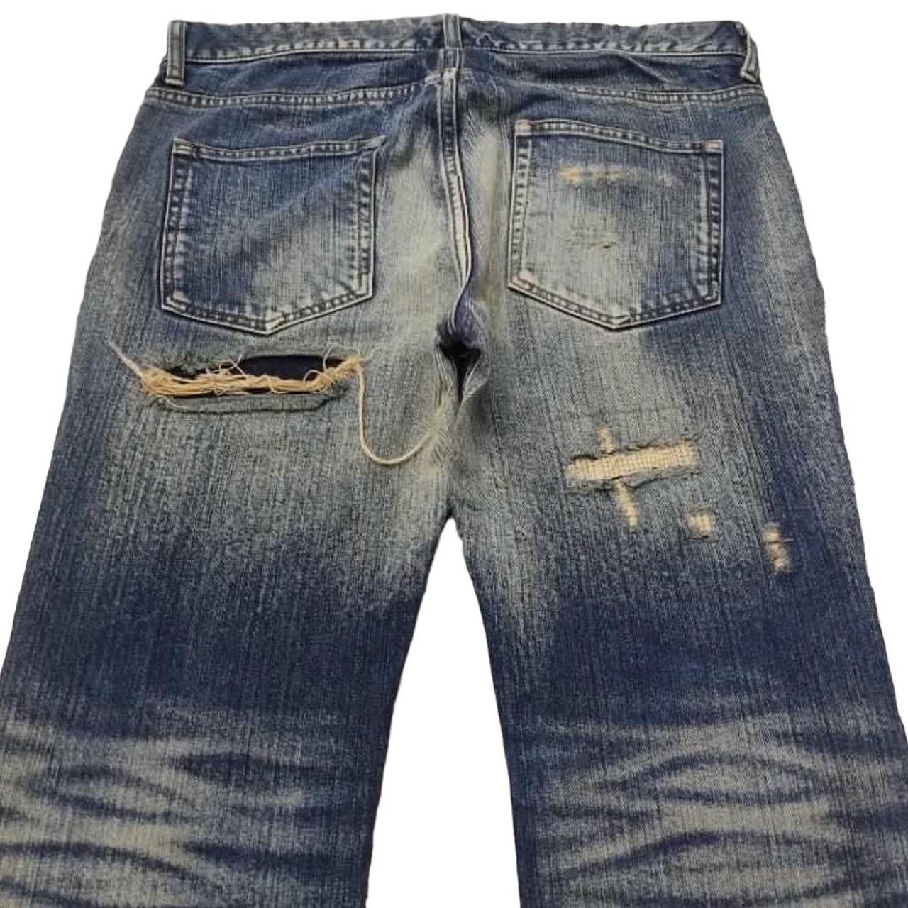 Vintage Jack Rose Rework Distress Jeans Please read... - Depop