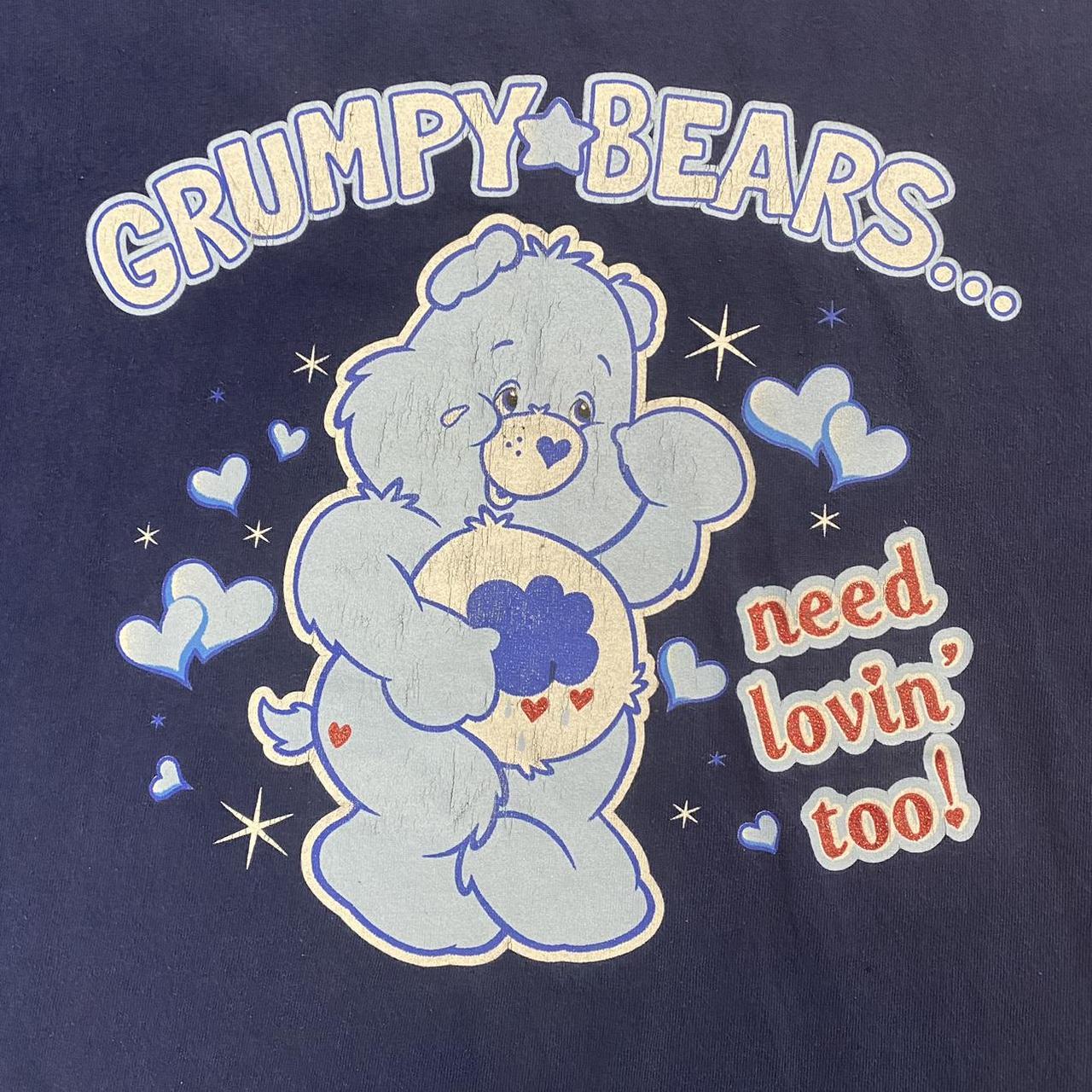 Care Bears Women's Blue Tshirt Depop