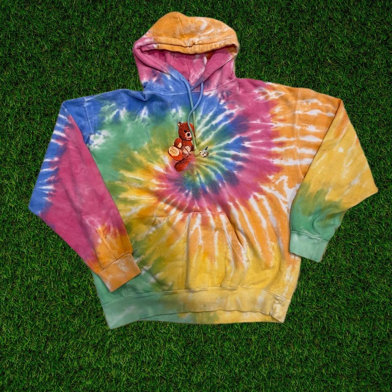 Travis scott hoodie astroworld wish you were here tie dye best sale sweatshir