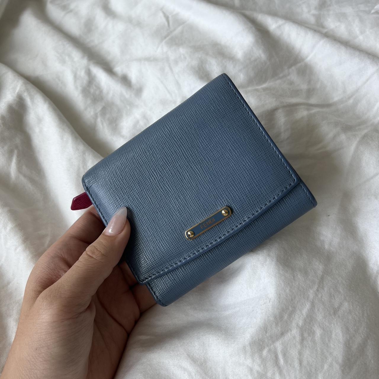 Fendi 2024 wallet blue