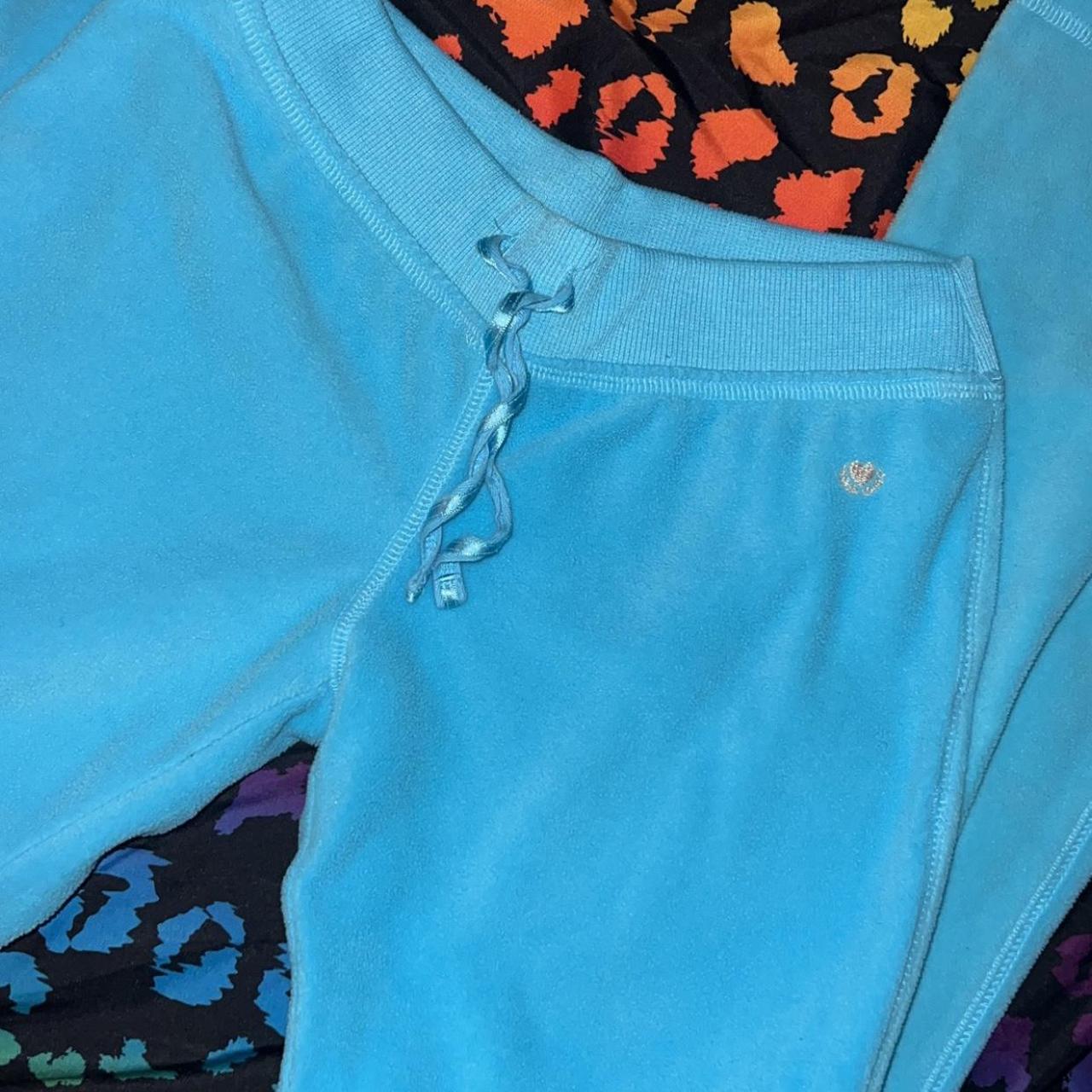 light blue tracksuit pants💖 💋size XS •absolutely... Depop