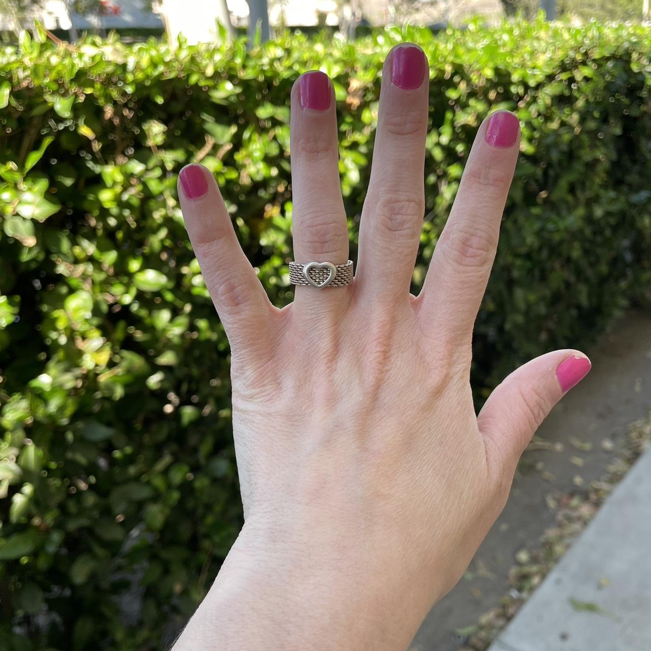 Tiffany chainmail sale ring