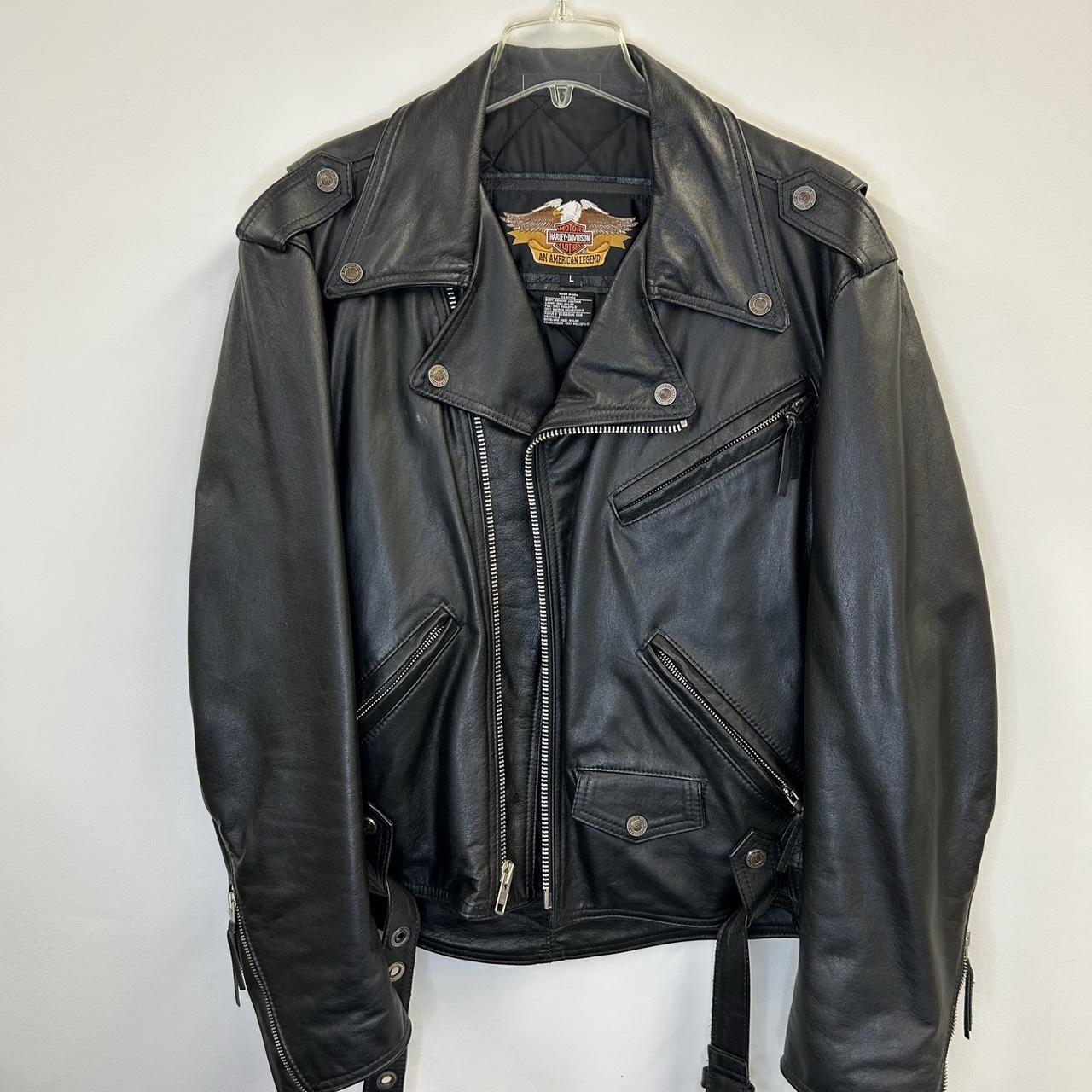An American Legend Harley Davidson Leather Jacket | Depop