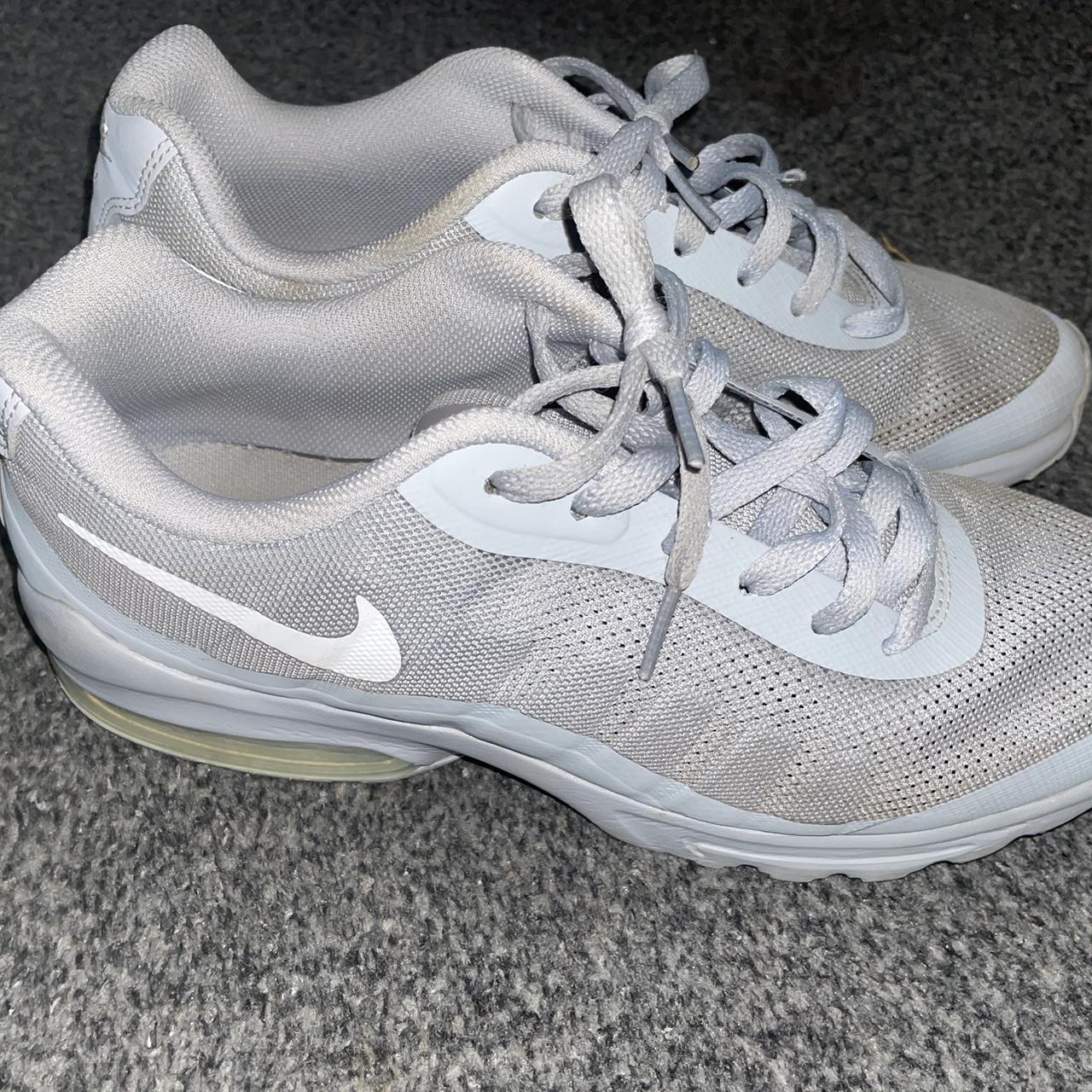 Nike Air Max invigor grey and white trainers Depop