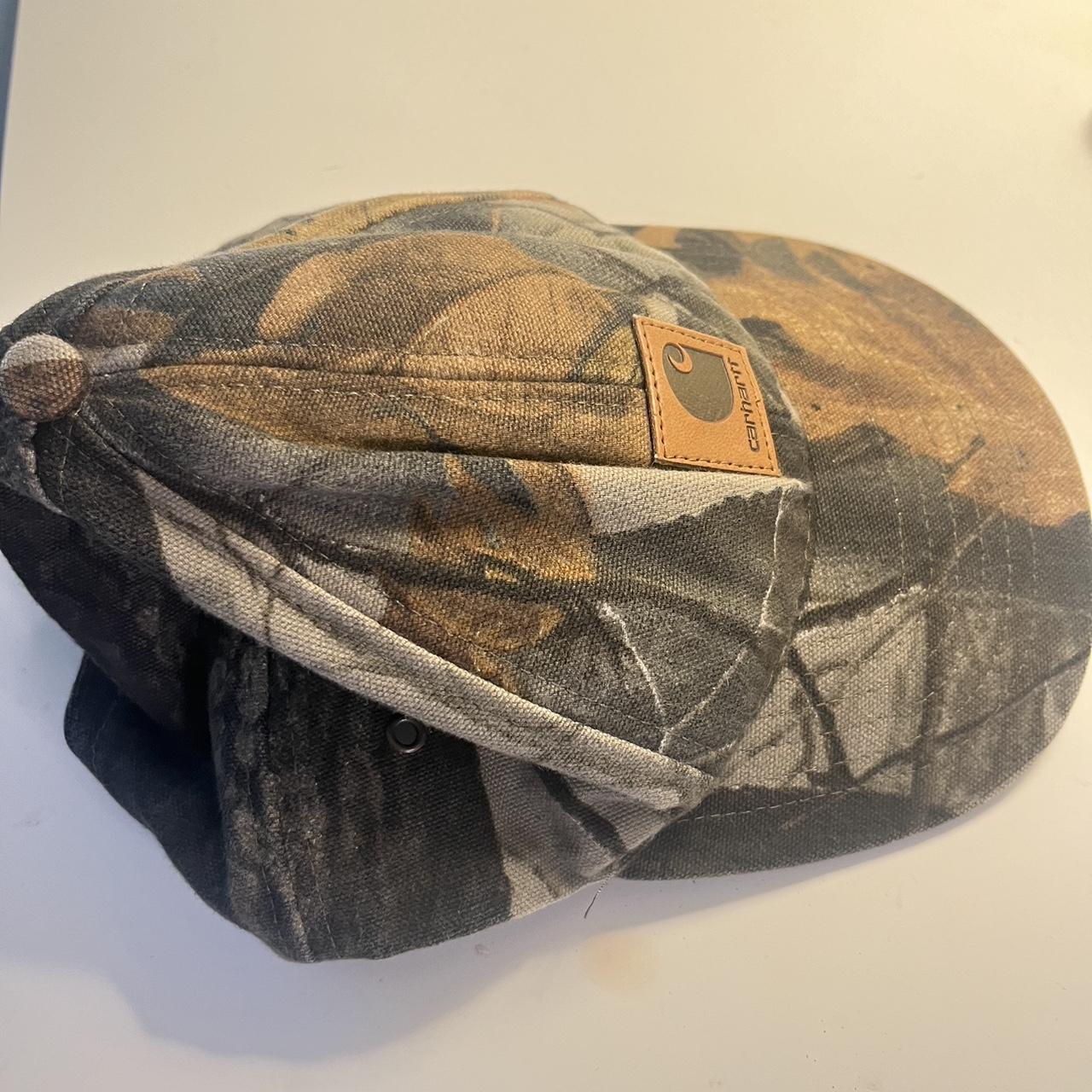 camo Carhartt hat never worn camo cargartt Depop