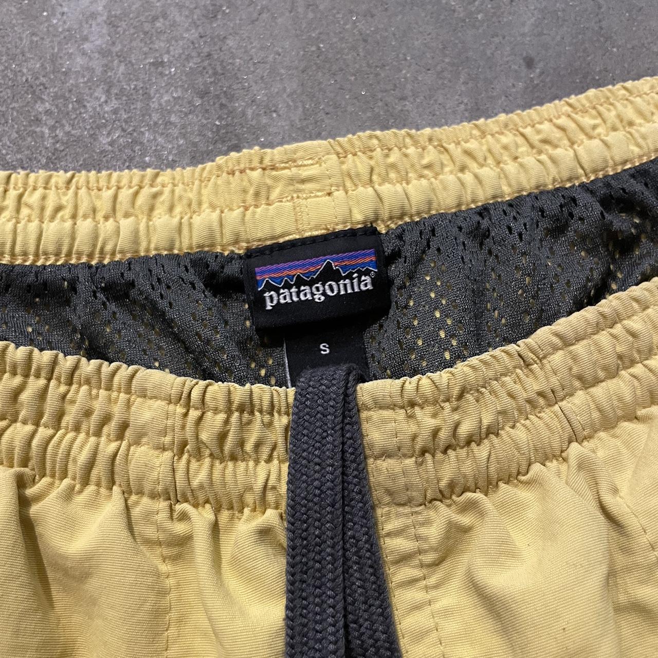 Patagonia Men's Yellow Swimbriefsshorts Depop