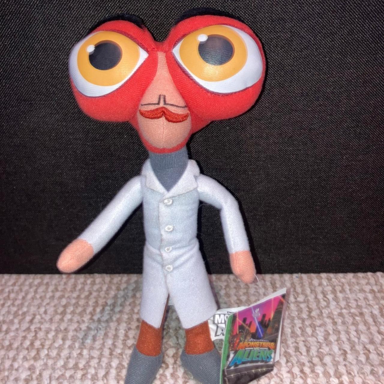 Monsters vs Aliens Dr. Cockroach Soft Plush Toy... - Depop