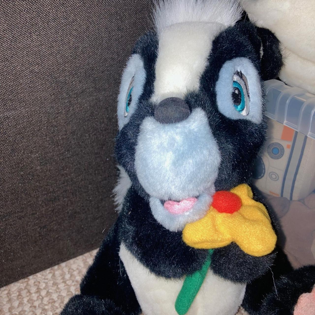 Bambi Soft Toy Flower Plush Skunk Walt Disney Resort... - Depop