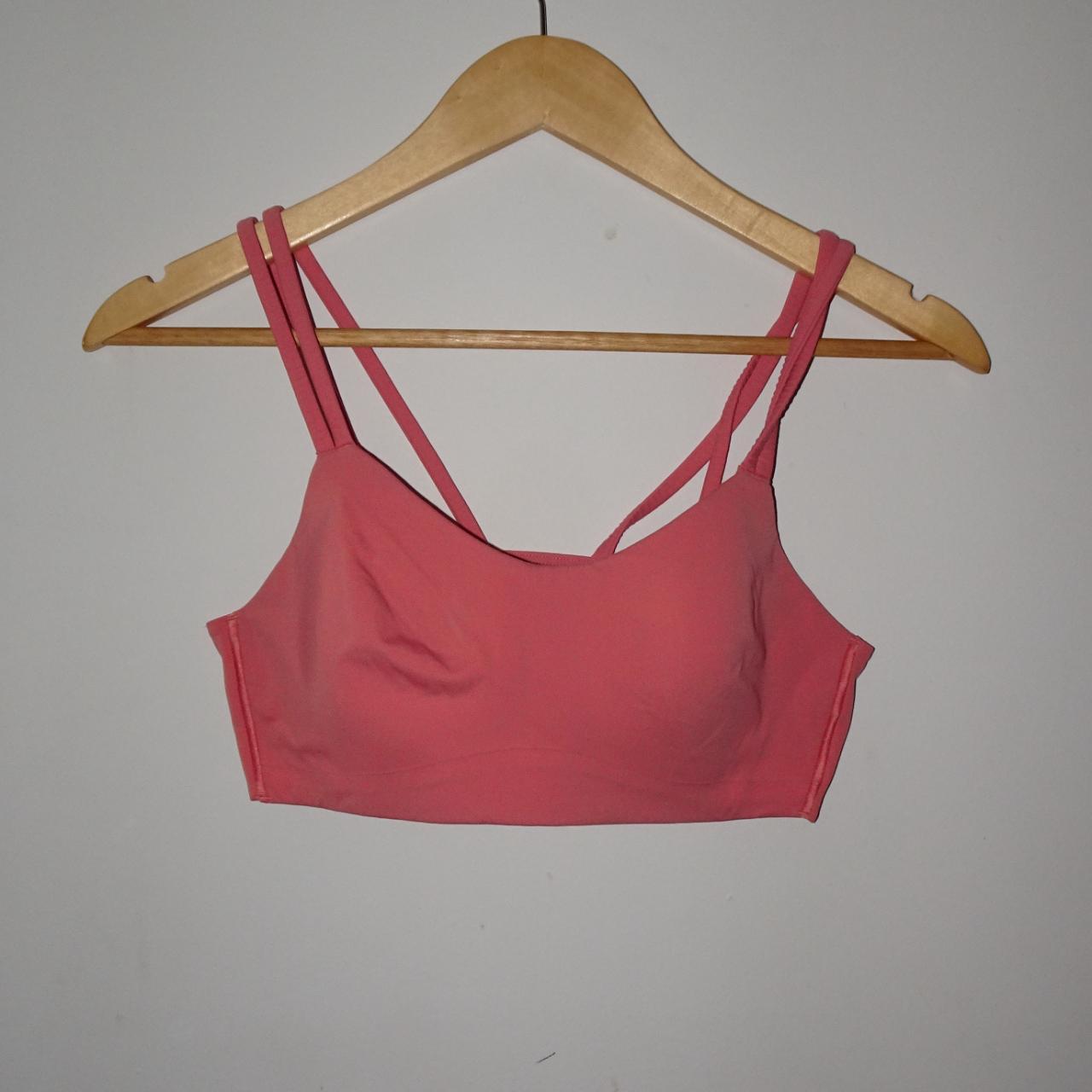 Zella girls orange sports bra size XL 14/16 NWOT P8 - Depop