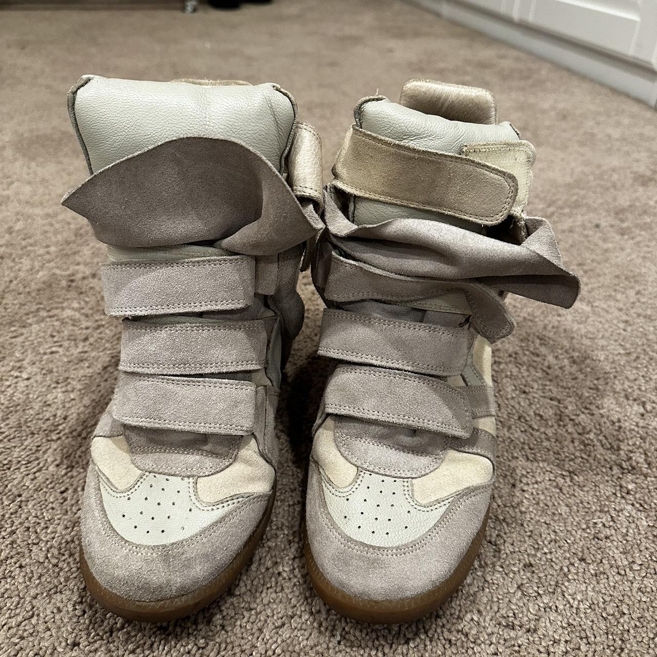 isabel marant wedge boots