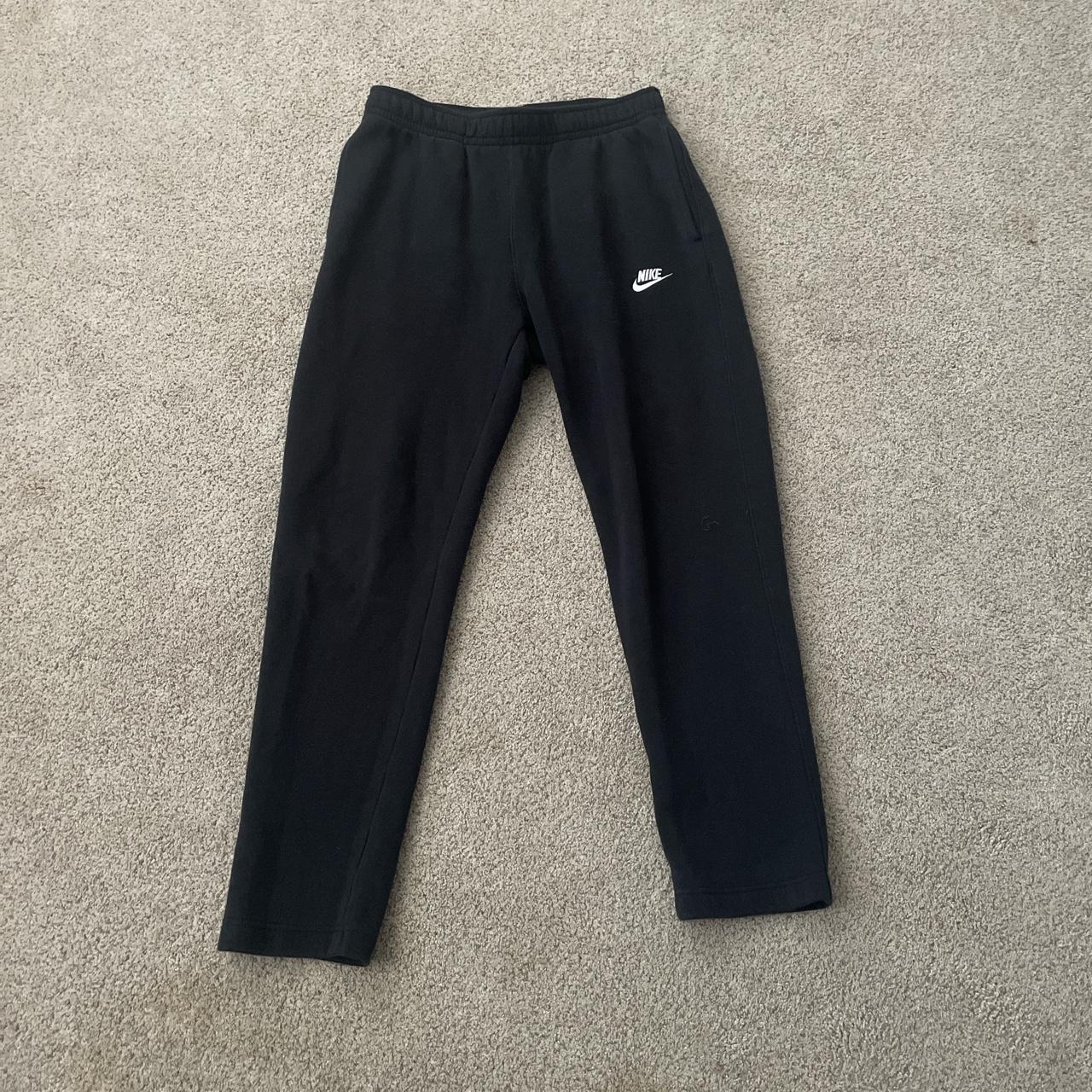 mens black nike fleece pants
