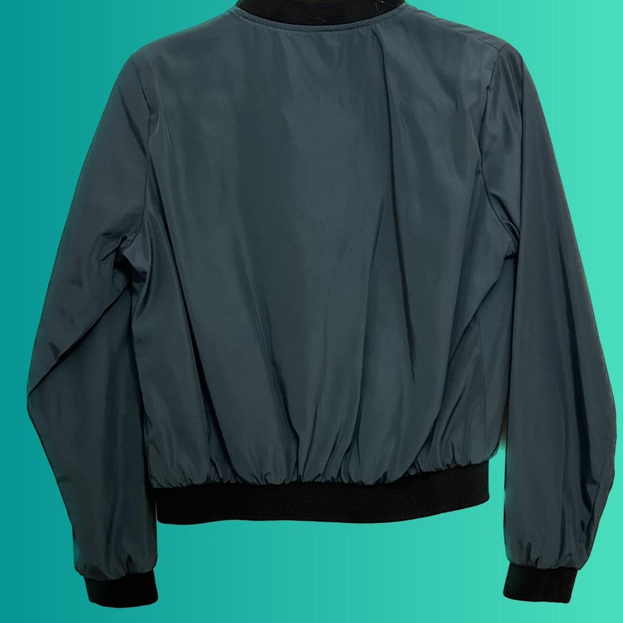 Green bomber jacket Depop