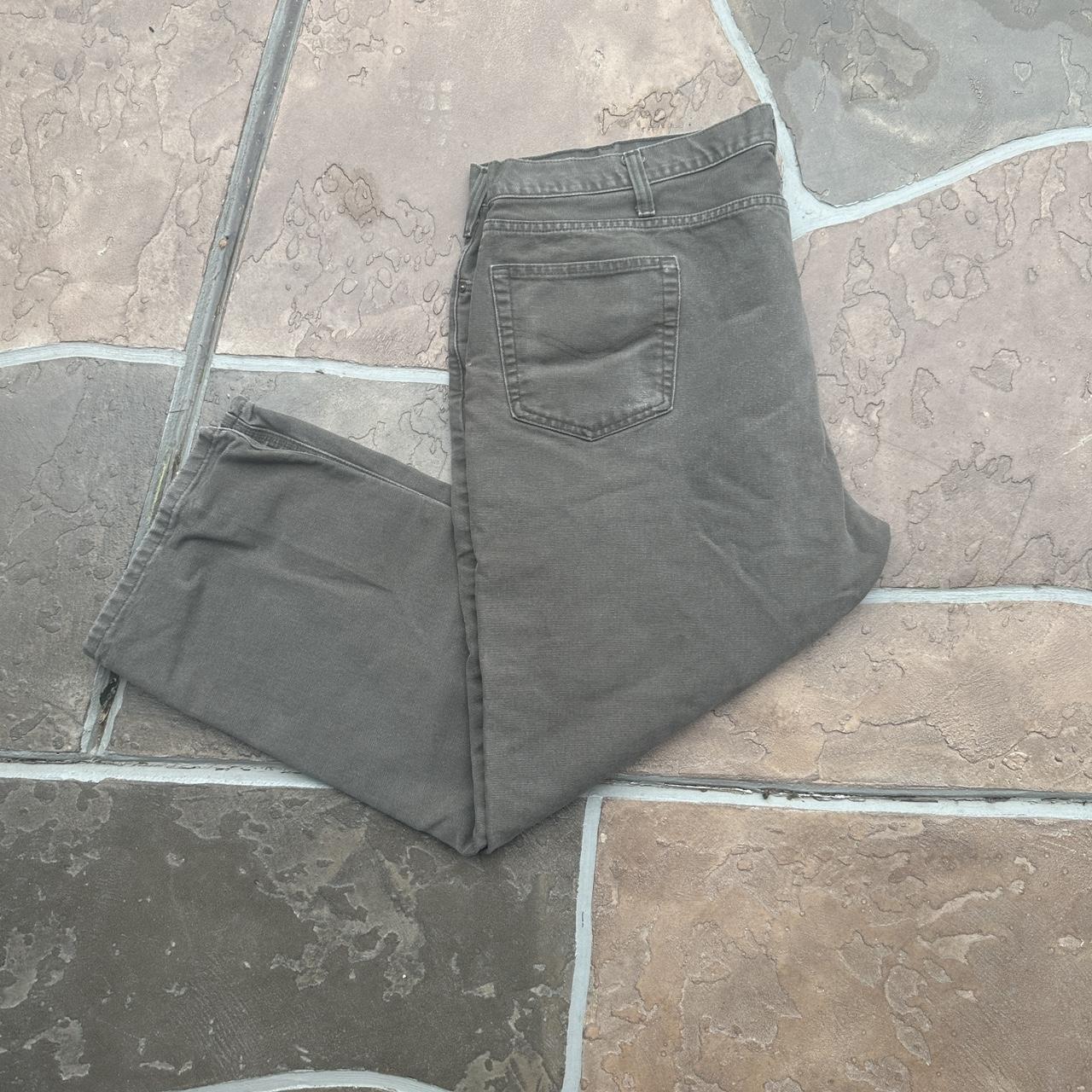 Vintage Carhartt Workwear Pants -Rare brown color... - Depop