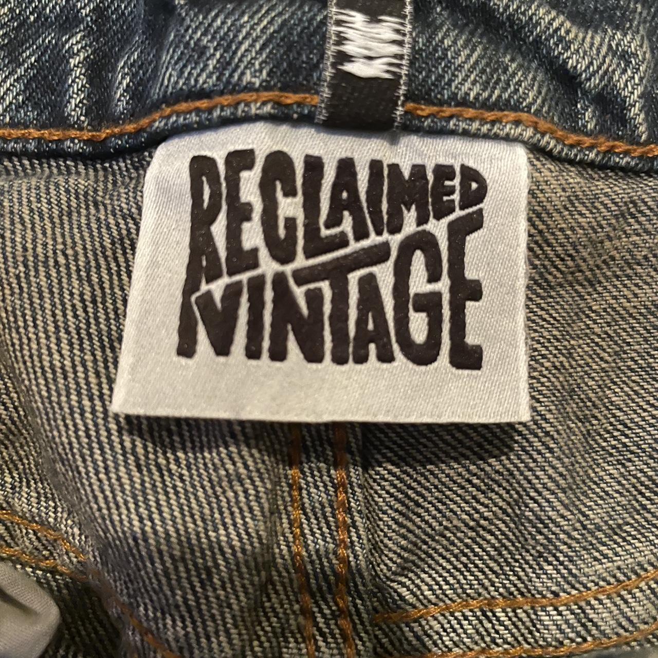 vintage inspired jeans baggy jean in antique wash... - Depop