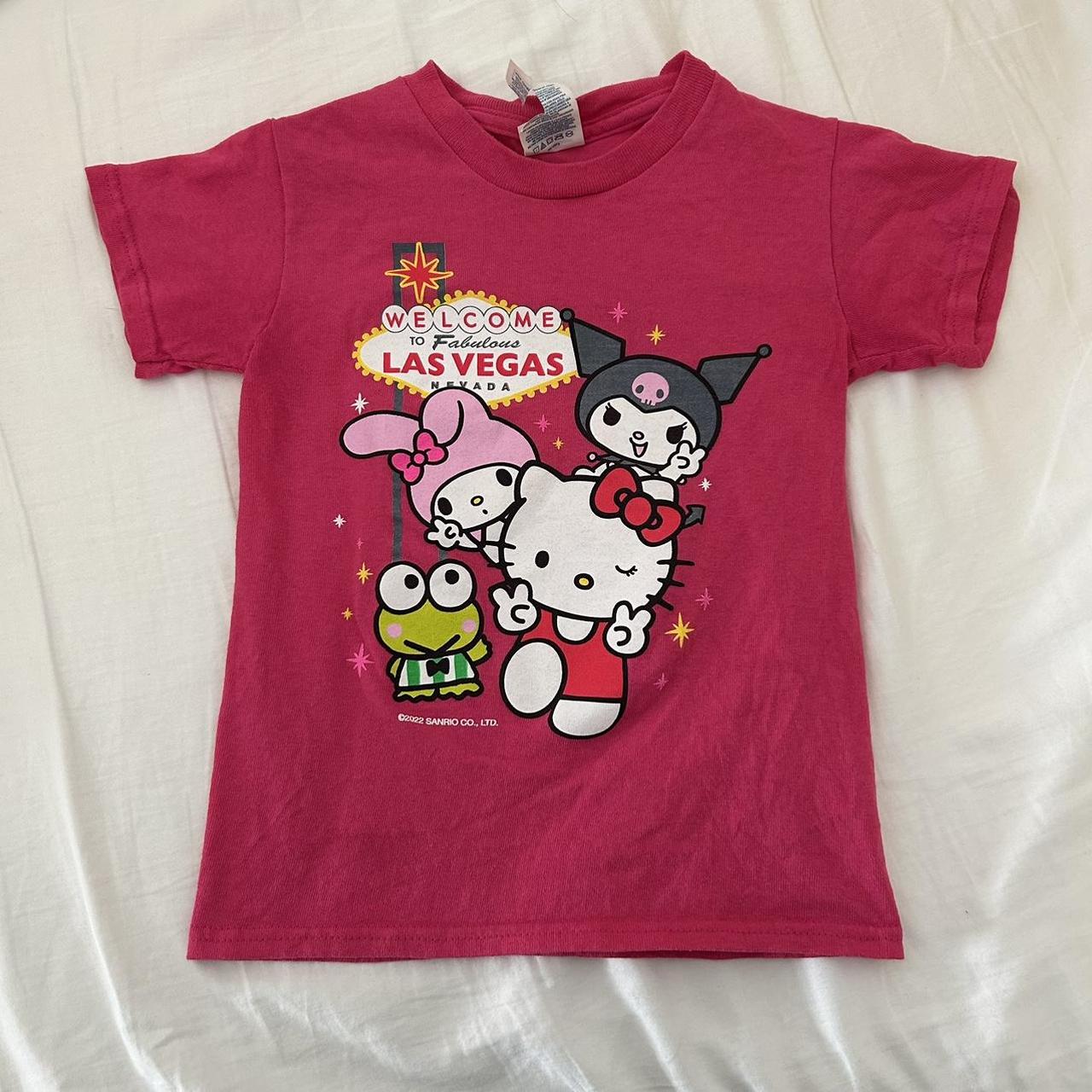 Hello Kitty Pink T-Shirts for Sale