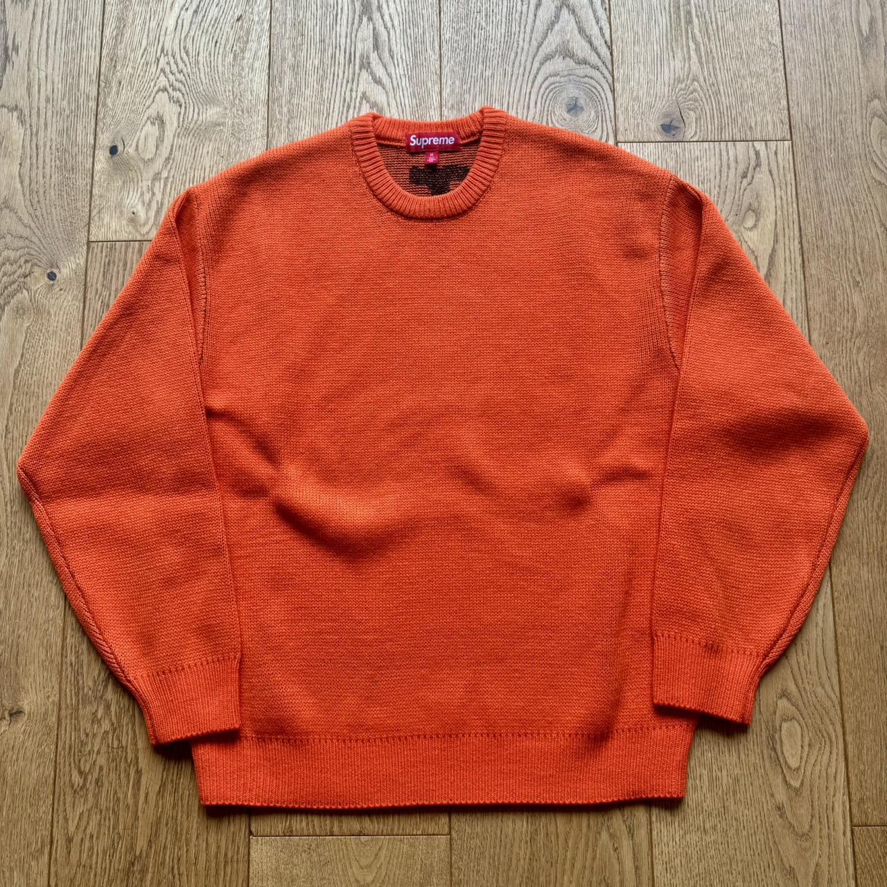 トップス Supreme Thrasher Sweater Orange M Supreme - Supreme Thrasher Sweater Orange Mの通販 by みかん's shop
