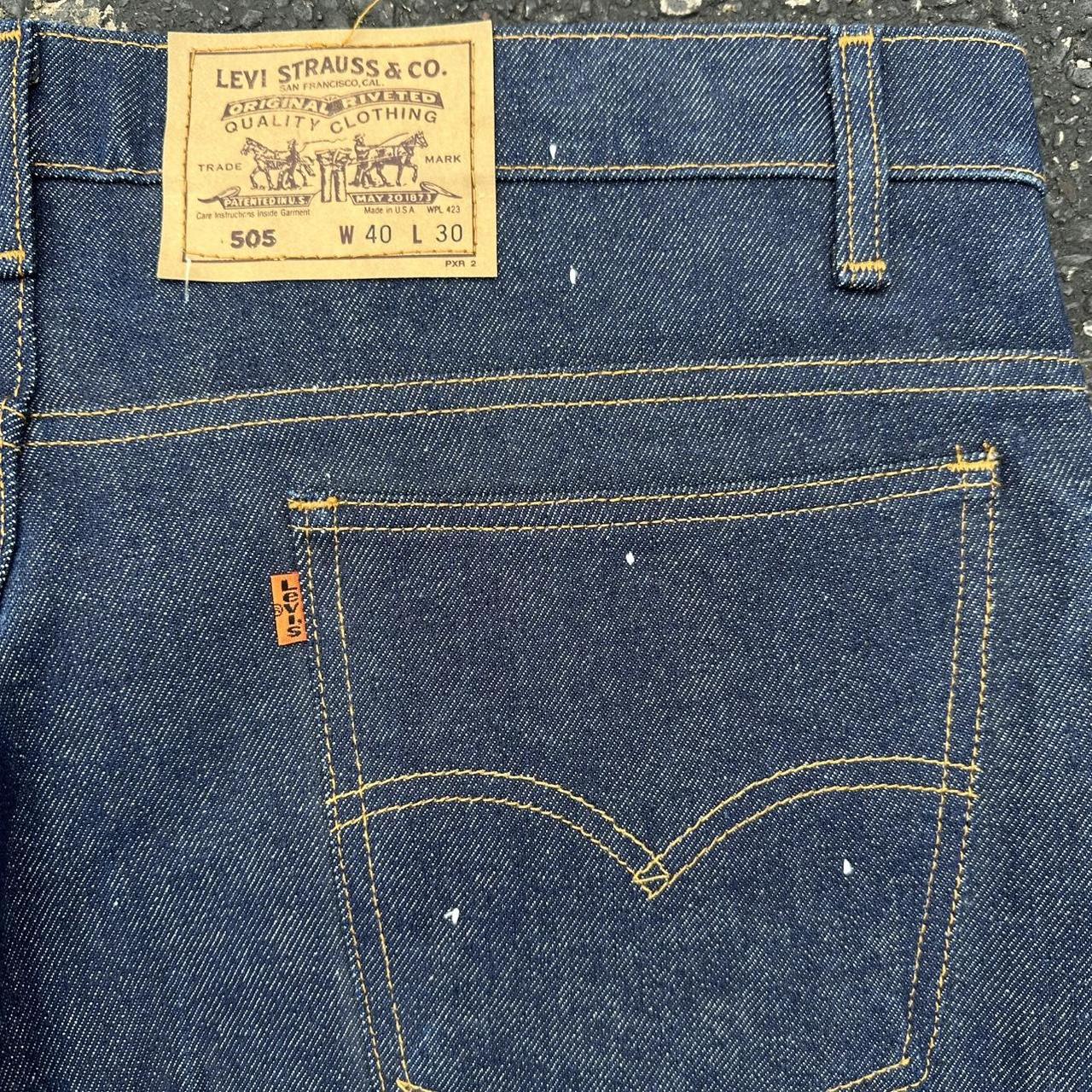 DS 70s Levis 505 40x30 Depop