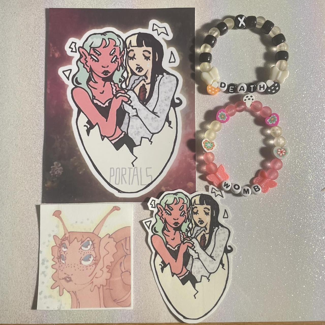 Melanie Martinez portals & crybaby art print, outlet sticker bundle