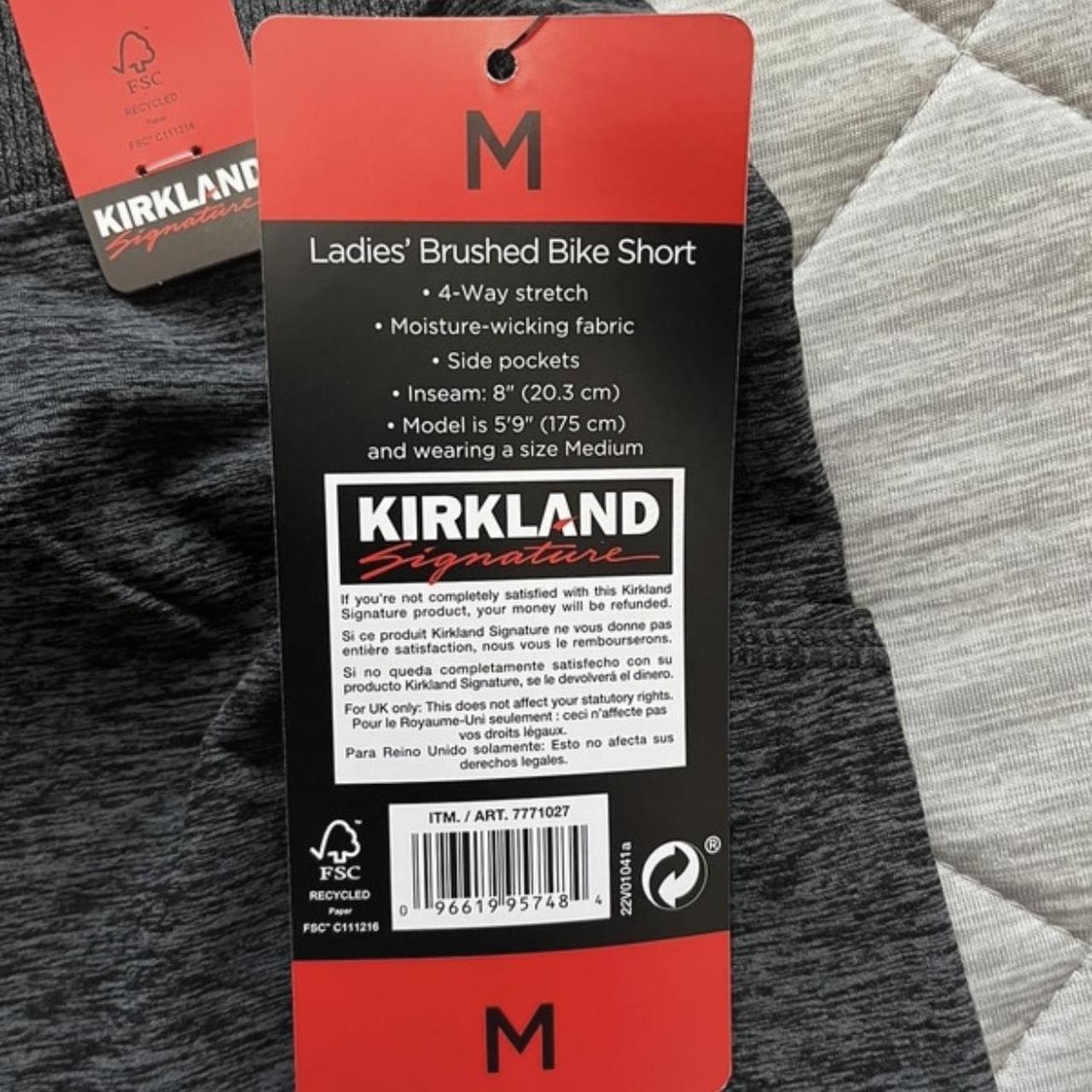 Kirkland Signature Ladies Brushed Bike Shorts New - Depop