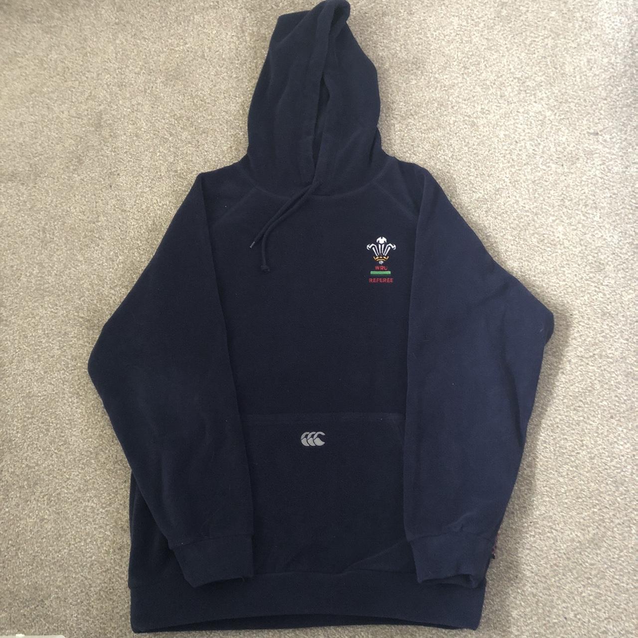 Canterbury Men's Navy Hoodie | Depop