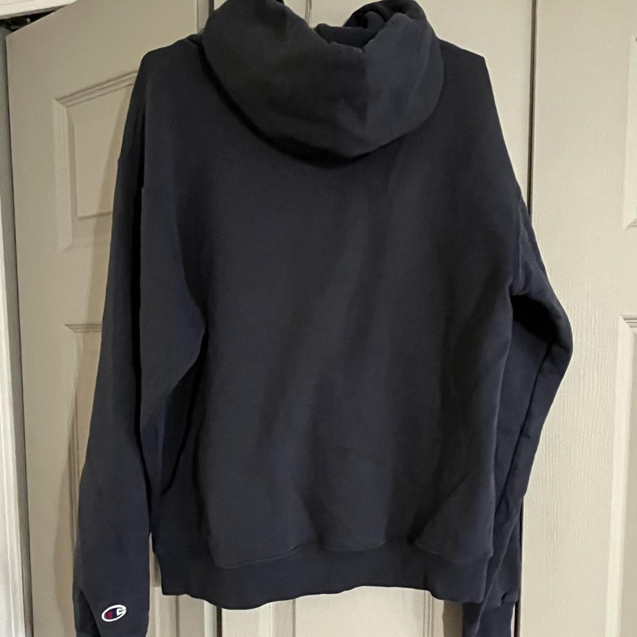 Women's Navy Hoodie | Depop