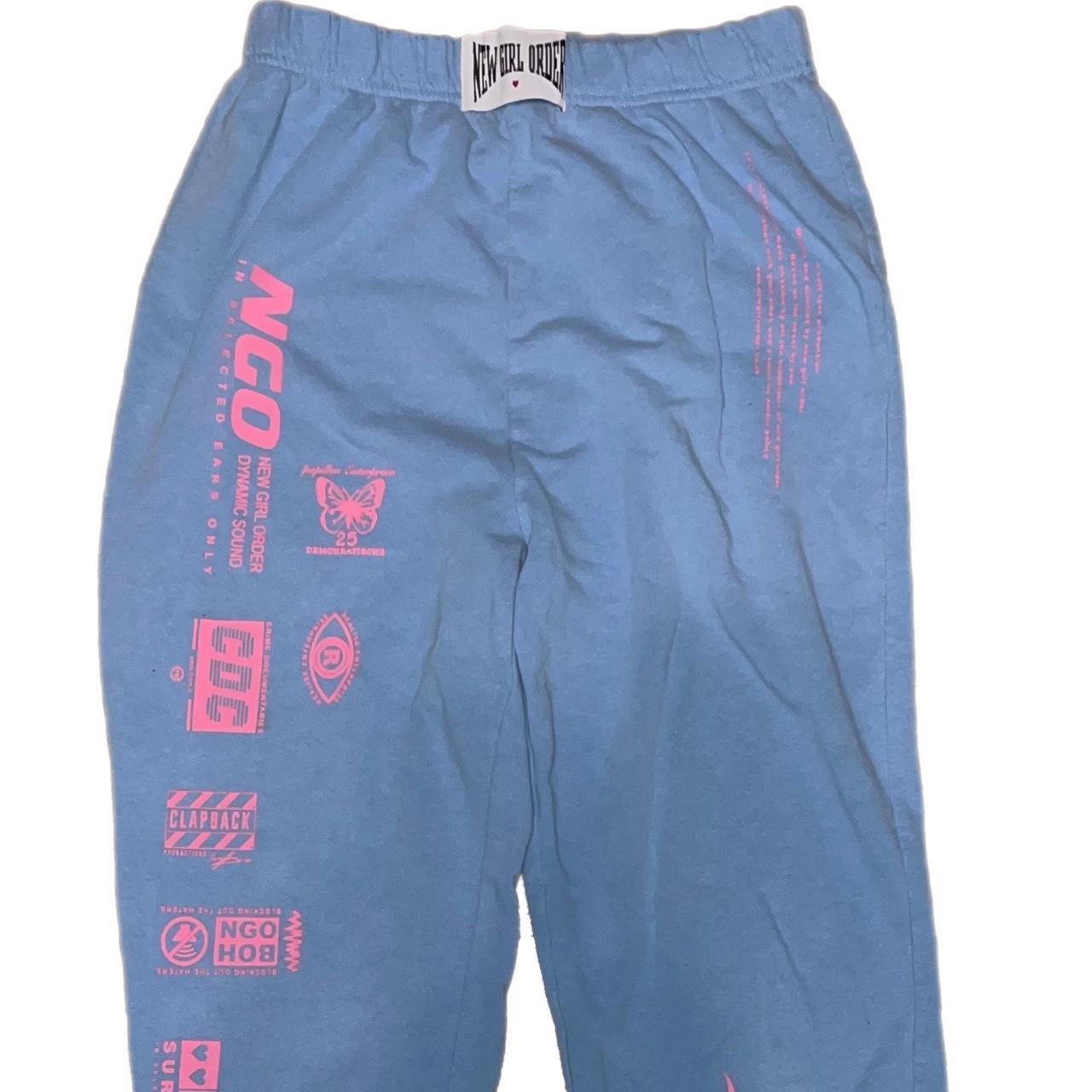 New Girl Order Women's Blue Joggerstracksuits Depop