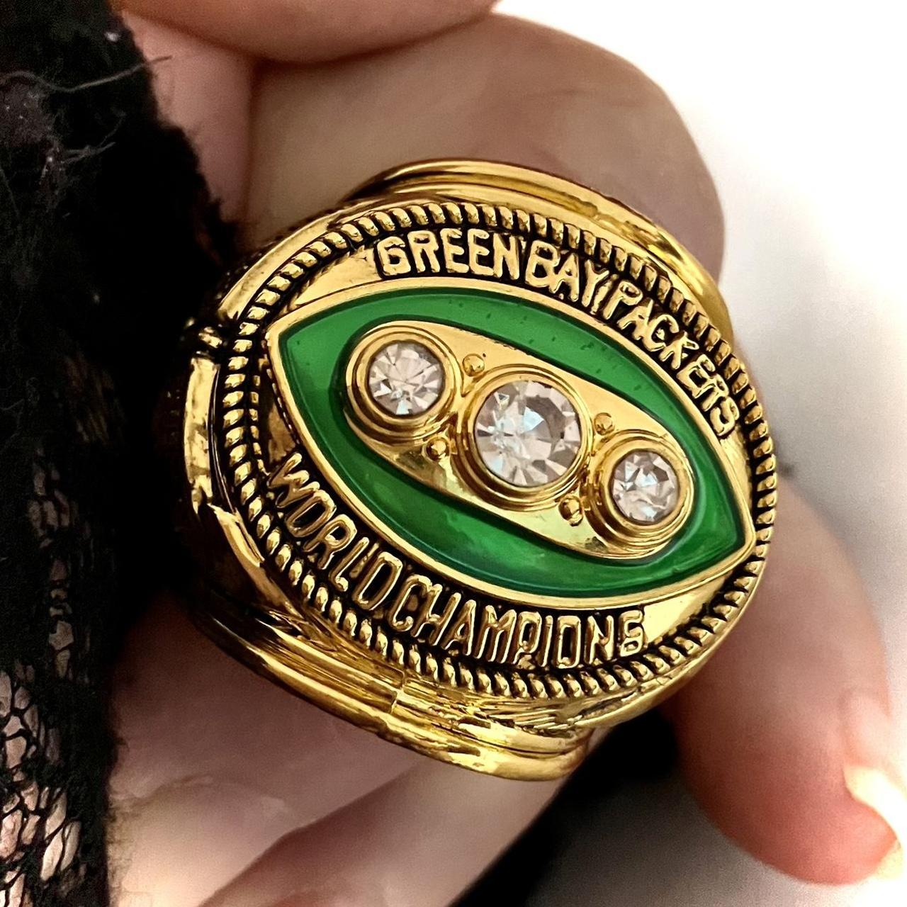 GREEN BAY PACKERS 1967 FAN RING ELEGANT SUPER BOWL - Depop