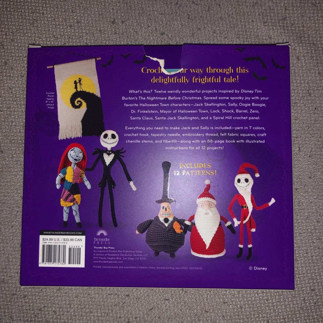 Nightmare before Christmas crochet kit Opened but Depop