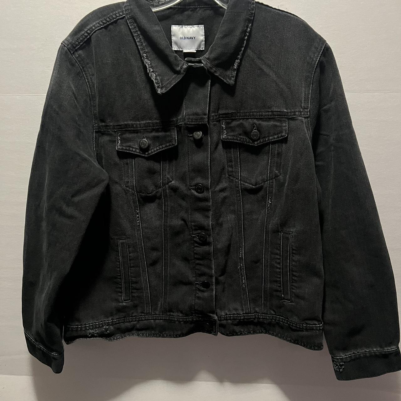 Old Navy Women's Black Jacket Depop