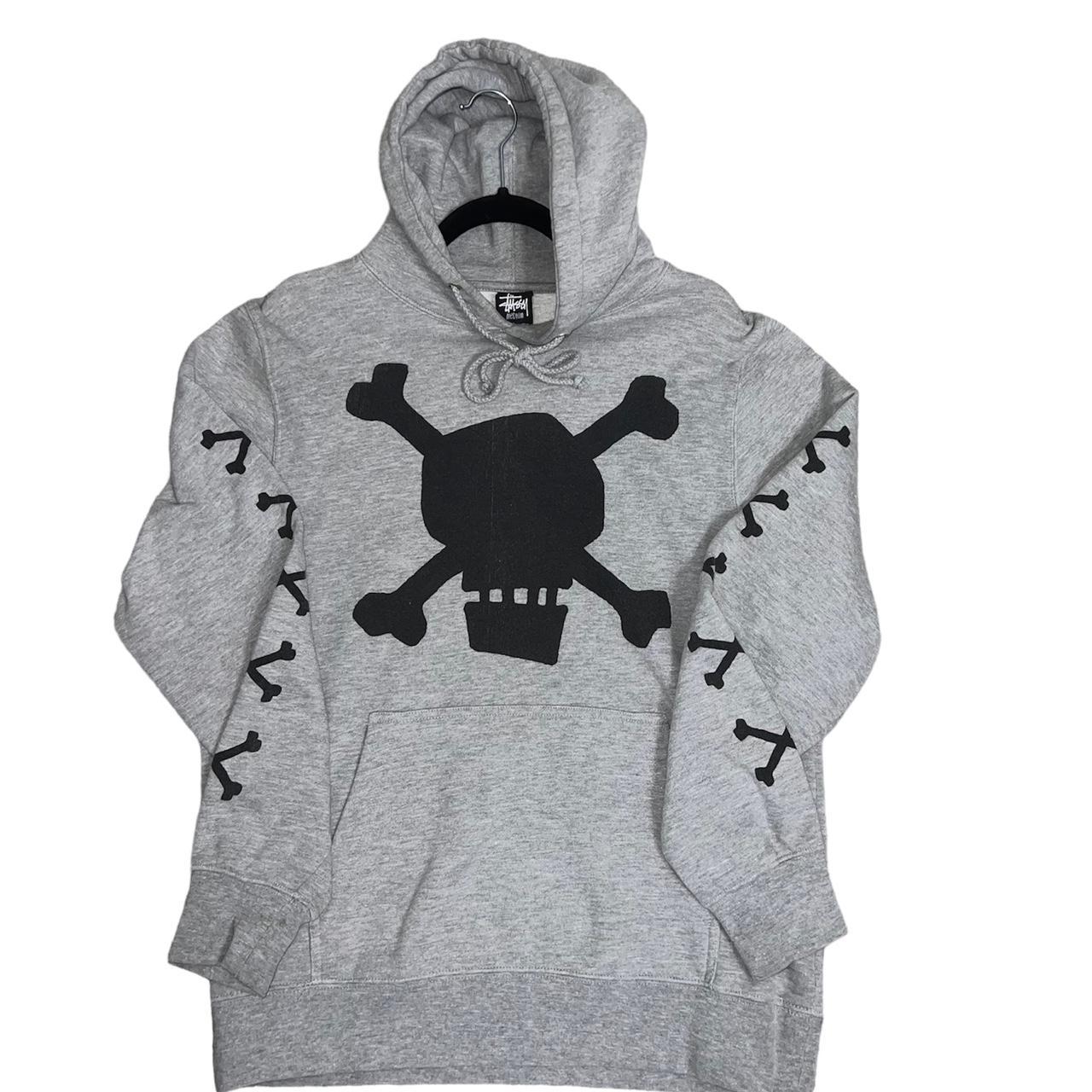 Stussy deals skull hoodie