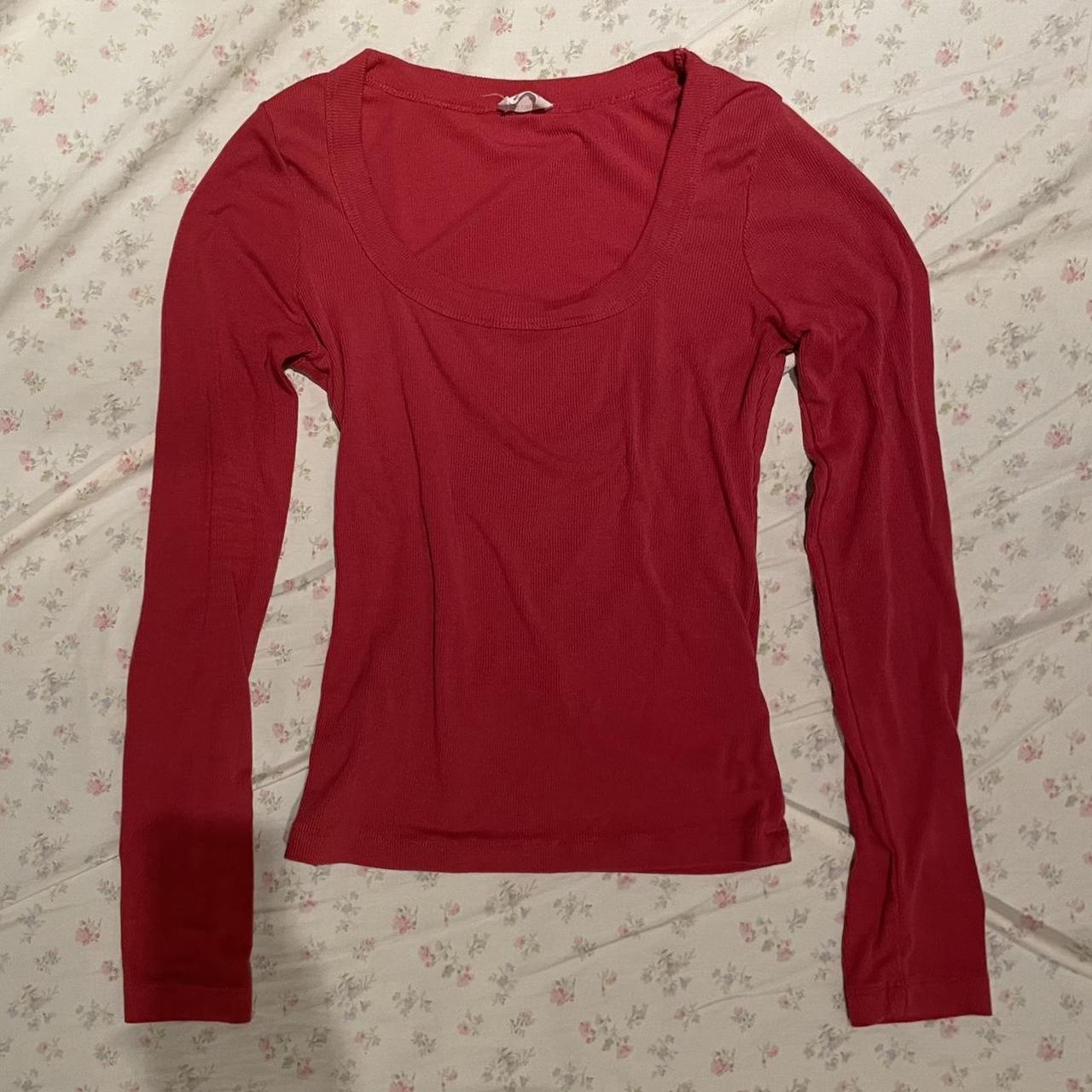 Cotton On Women's Red Shirt (2)