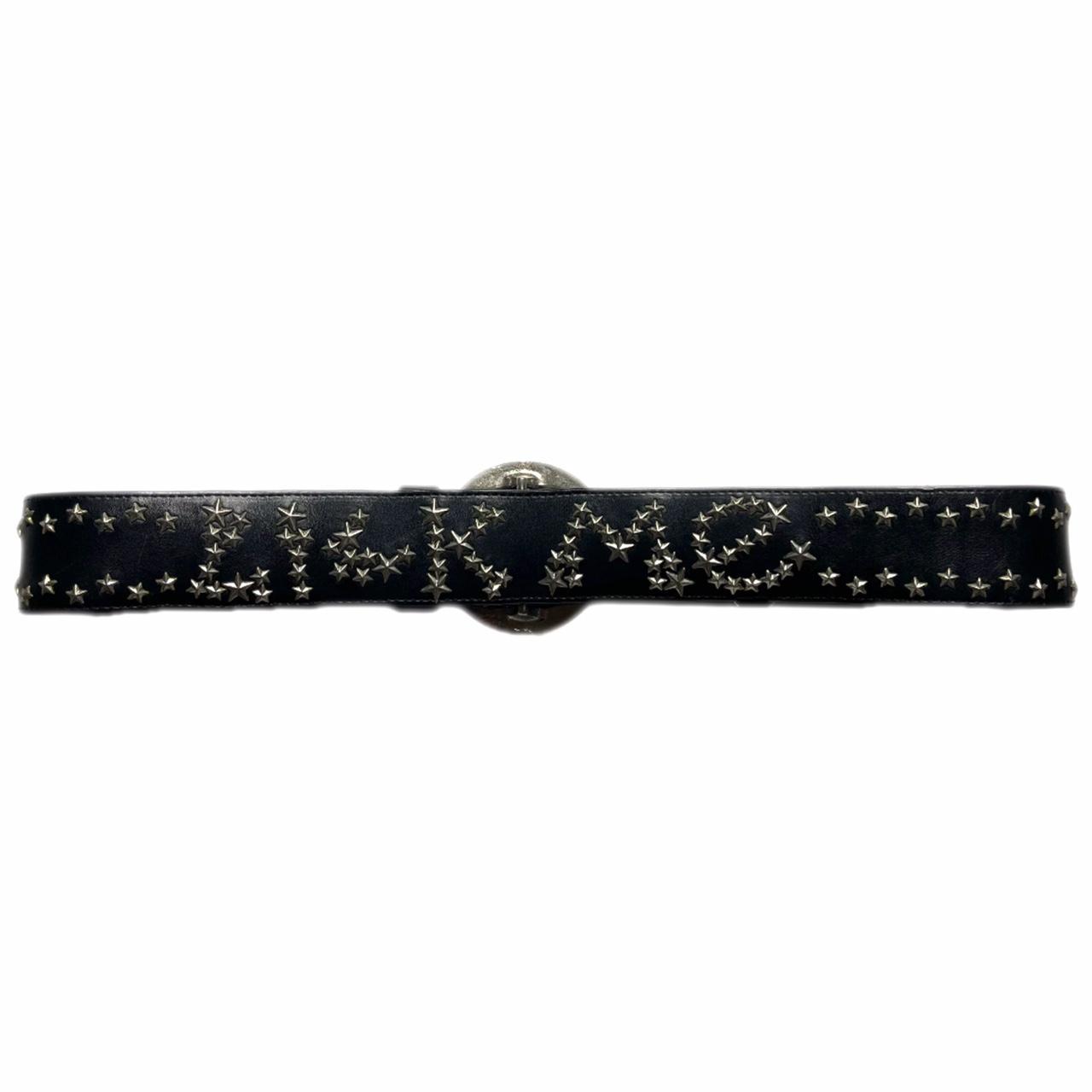 小物 HYSTERIC GLAMOUR studs BELT BIG LOGO BK HYSTERIC GLAMOUR studs BELT BIG LOGO BK Hysteric Glamour Studded