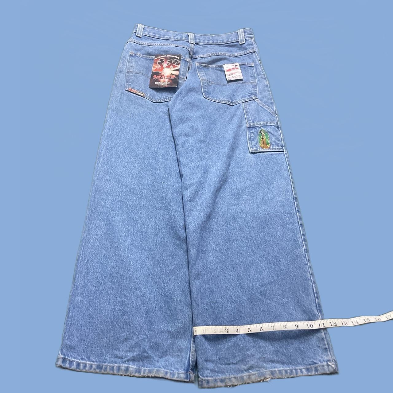 jnco / interstate alike jeans with a 11.5 leg... - Depop
