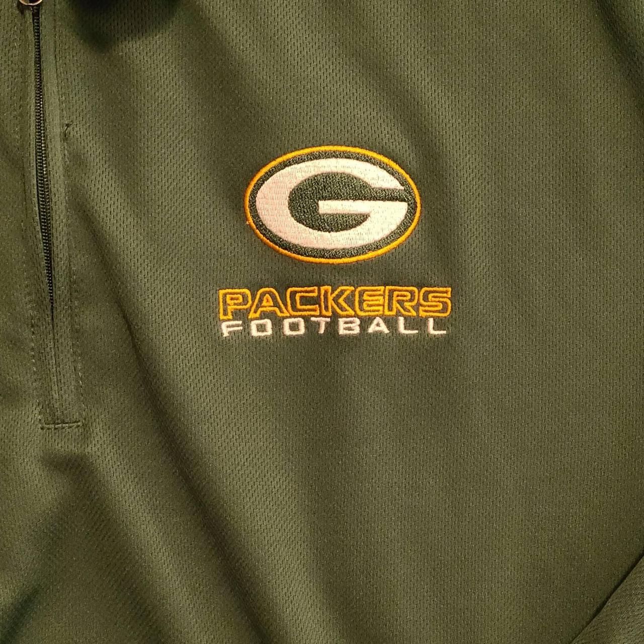 Green Bay Packers NFL Team Apparel Men Quilted - Depop