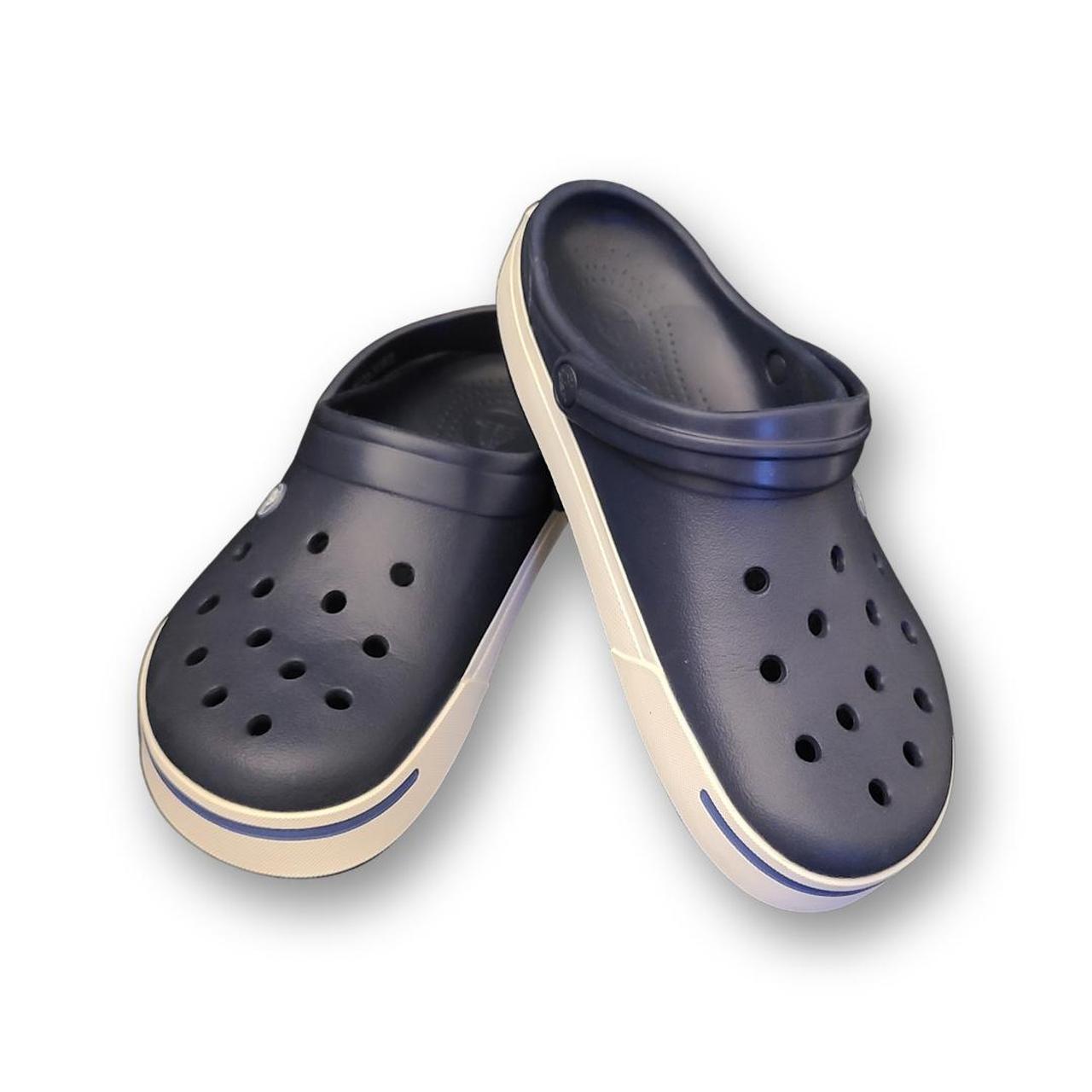 Blue crocs size online 8