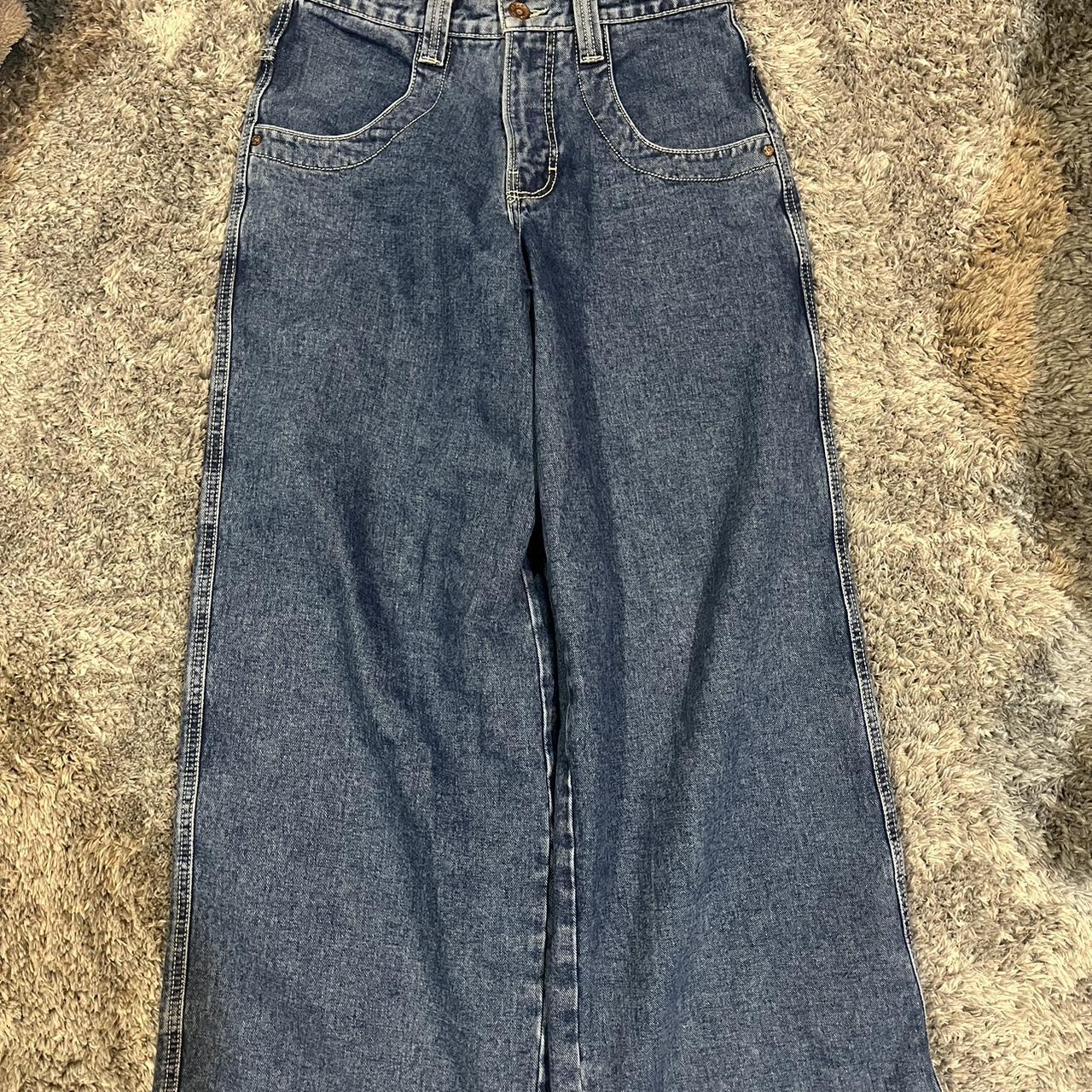 Blue twin cannon jncos 30x32 Perfect condition - Depop