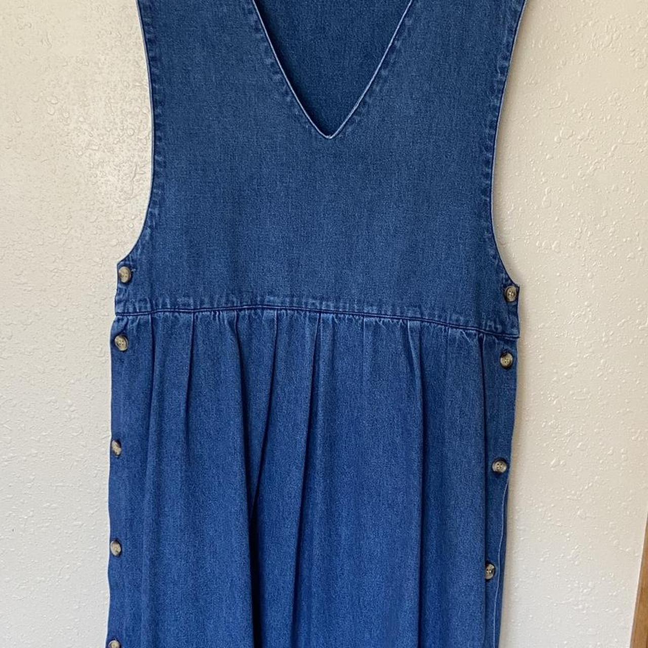 Eddie Bauer Women's Blue Dress | Depop