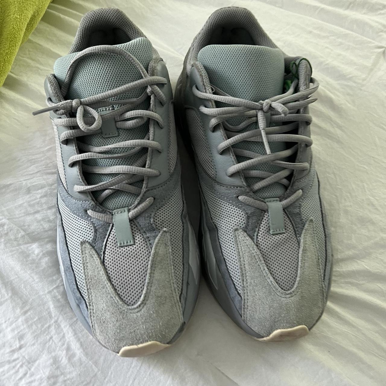 Yeezy Men's Grey Trainers | Depop