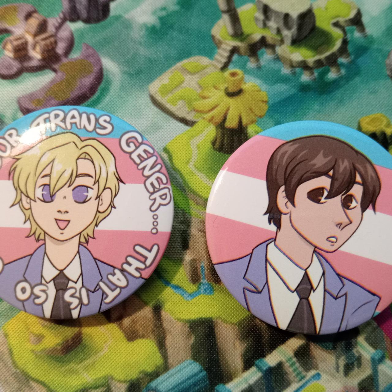 OHSHC fashion pins